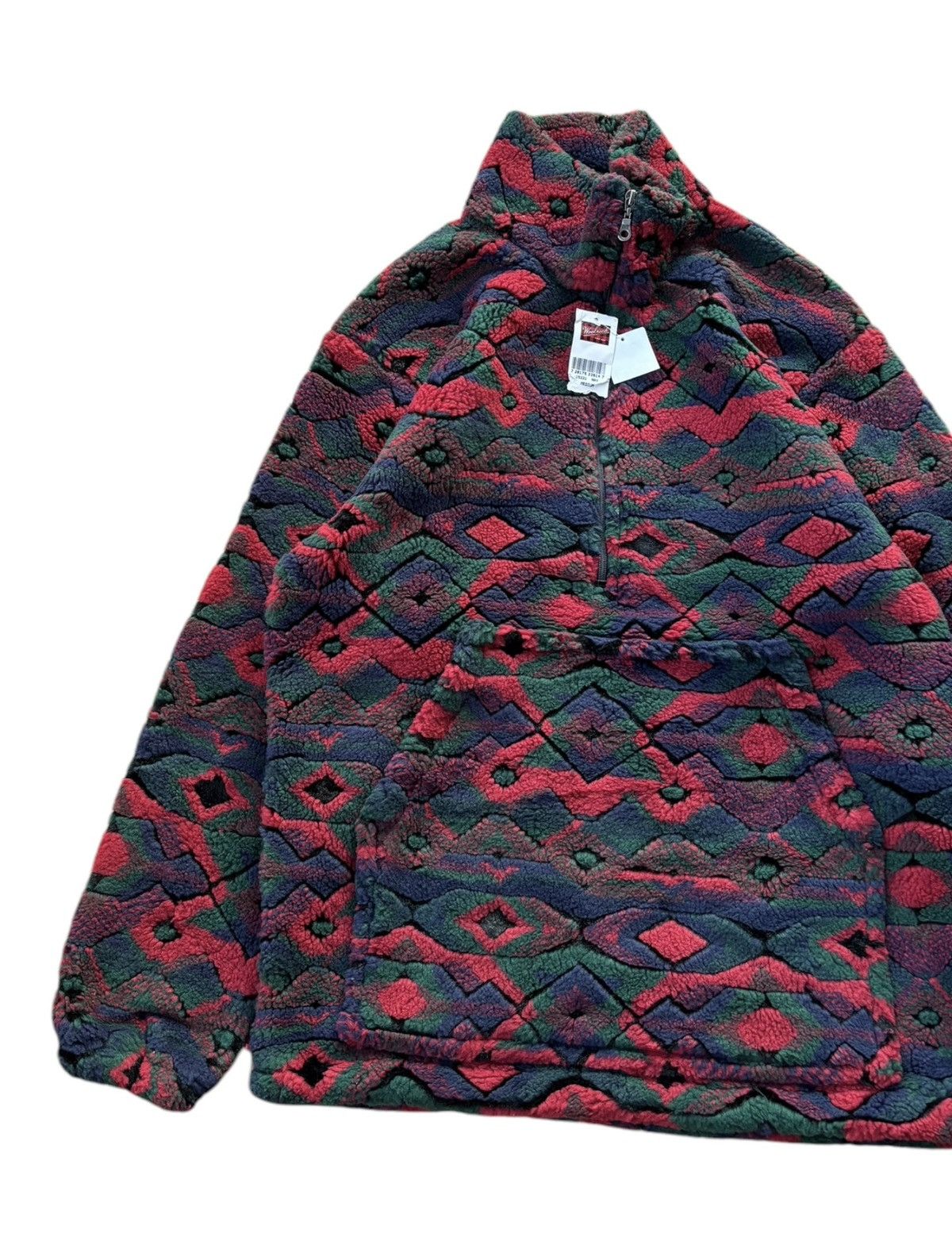 Woolrich Woolen Mills Vintage 1990s Woolrich Aztec Navajo Blanket Jacket Size US M / EU 48-50 / 2 - 10 Thumbnail