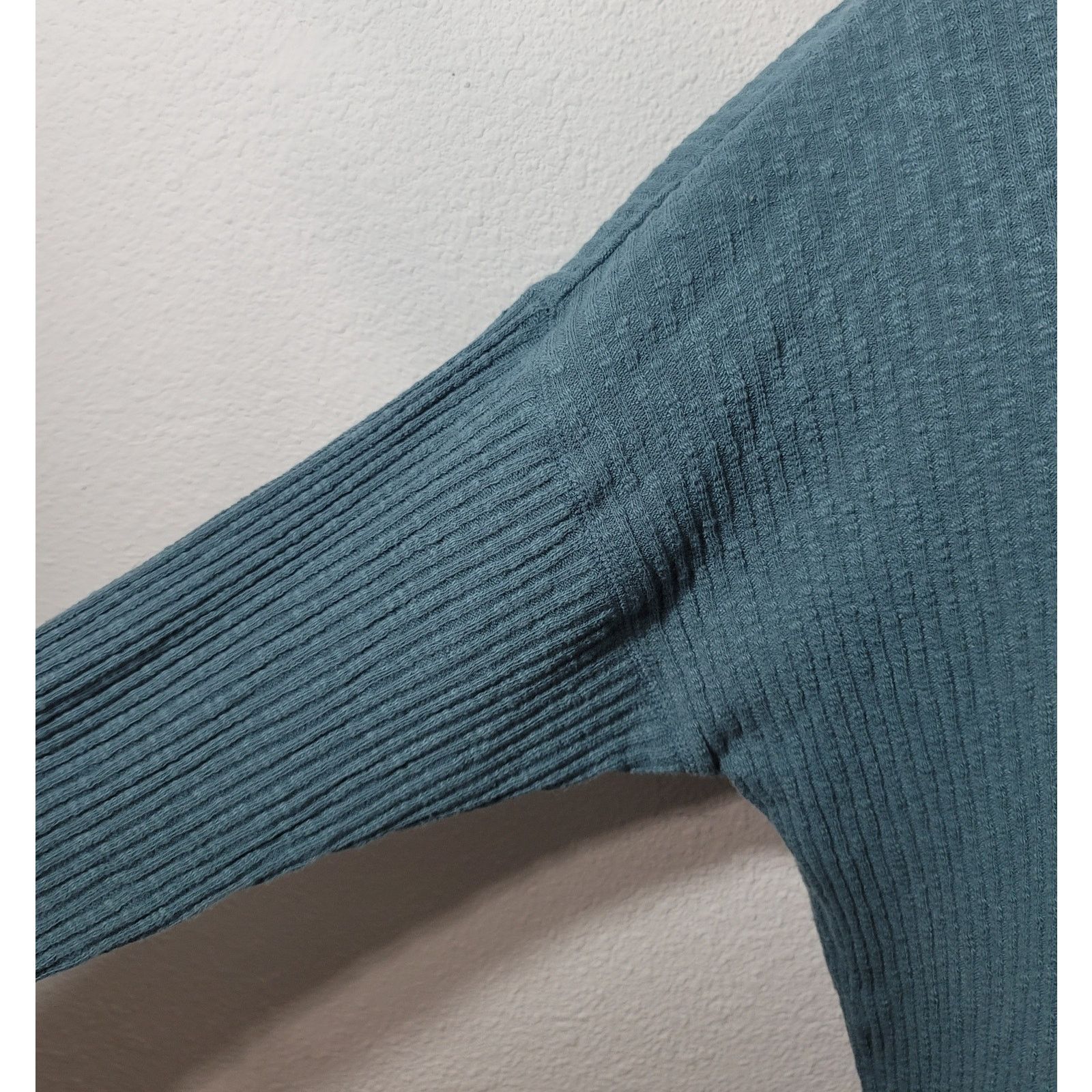 Other Out From Under Blue Green Ribbed Round Neck Top XL Size XL / US 12-14 / IT 48-50 - 6 Thumbnail