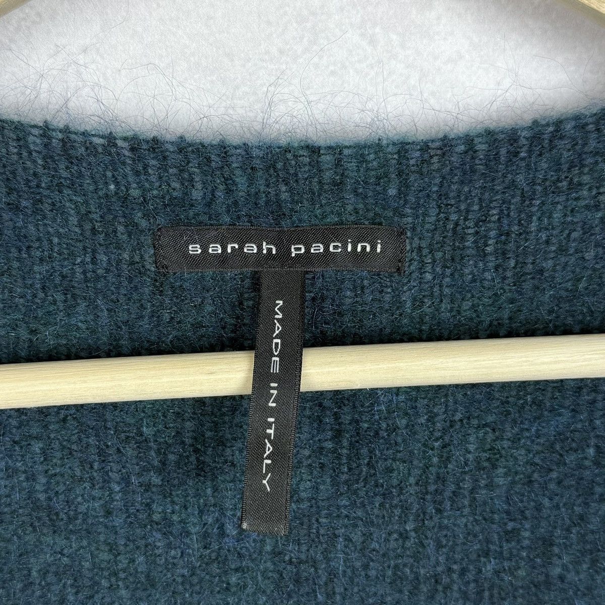 Sarah Pacini Sarah Pacini V-Neck Mohair-Merino Wool Long Sweater Size OS Size ONE SIZE - 10 Thumbnail