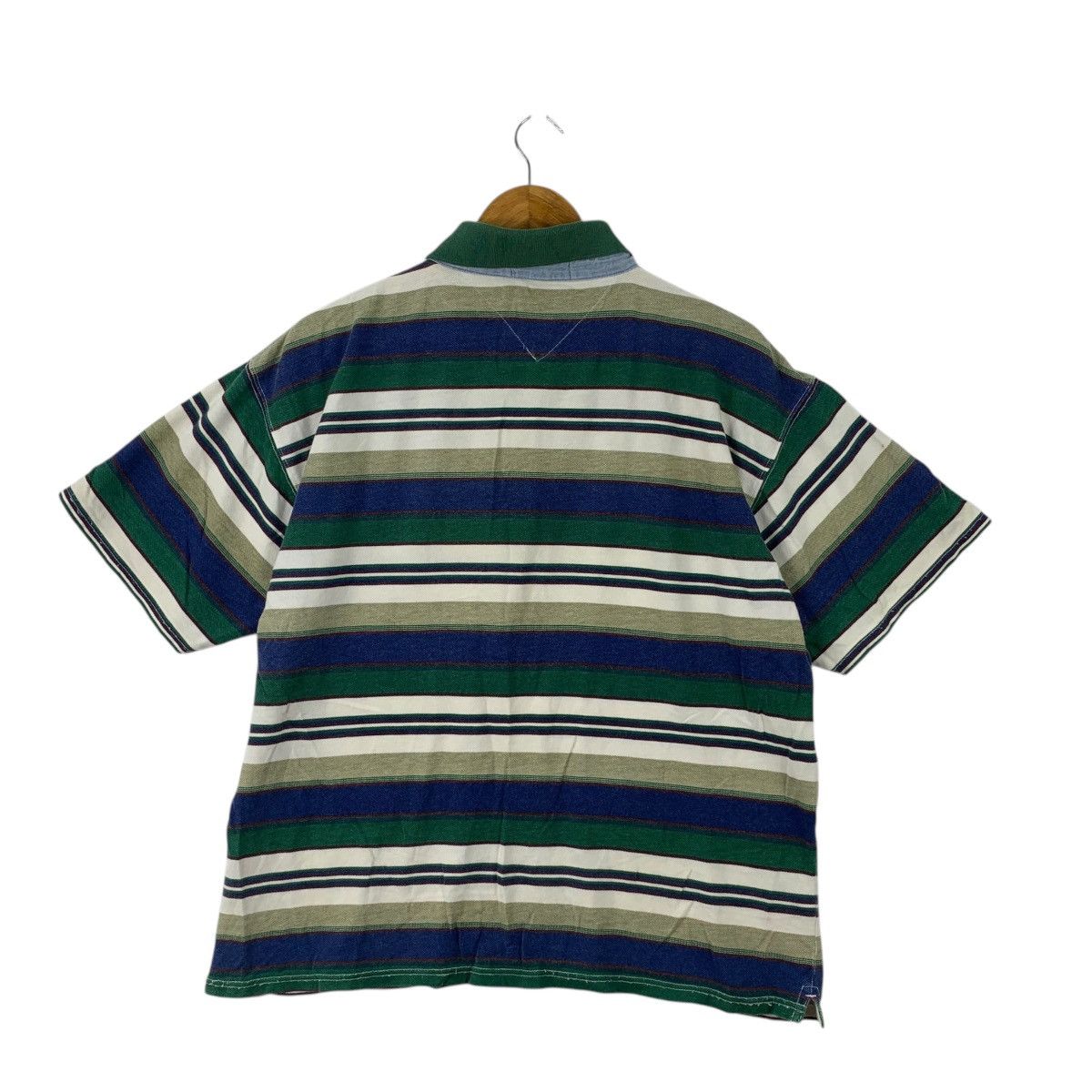 Vintage Vintage 90’ DANY KUTCH GOLF Striped Polo Tee Shirt Top Size US XL / EU 56 / 4 - 4 Thumbnail
