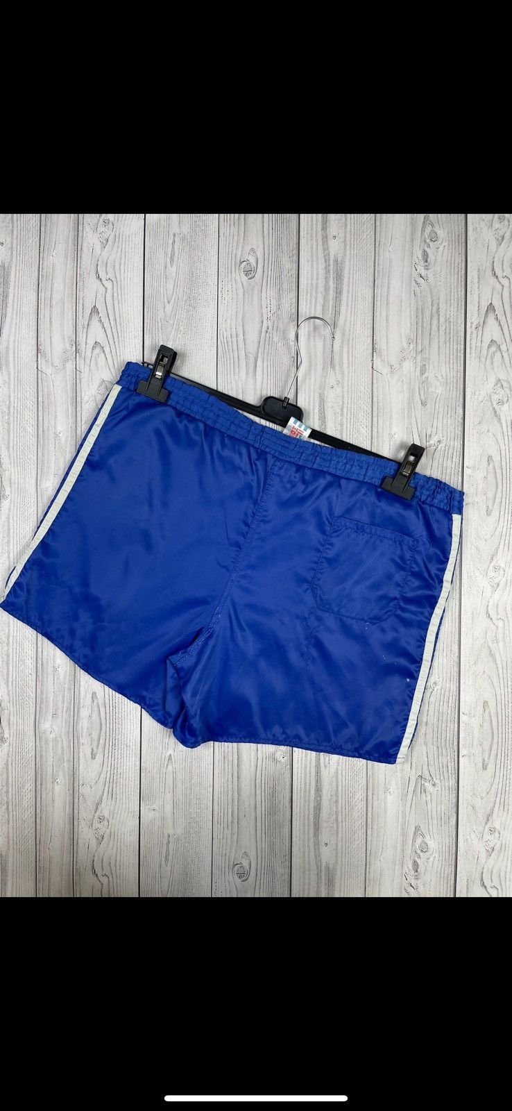 Adidas Vintage adidas Originals west germany shorts retro XL blue Size US 36 / EU 52 - 2 Thumbnail
