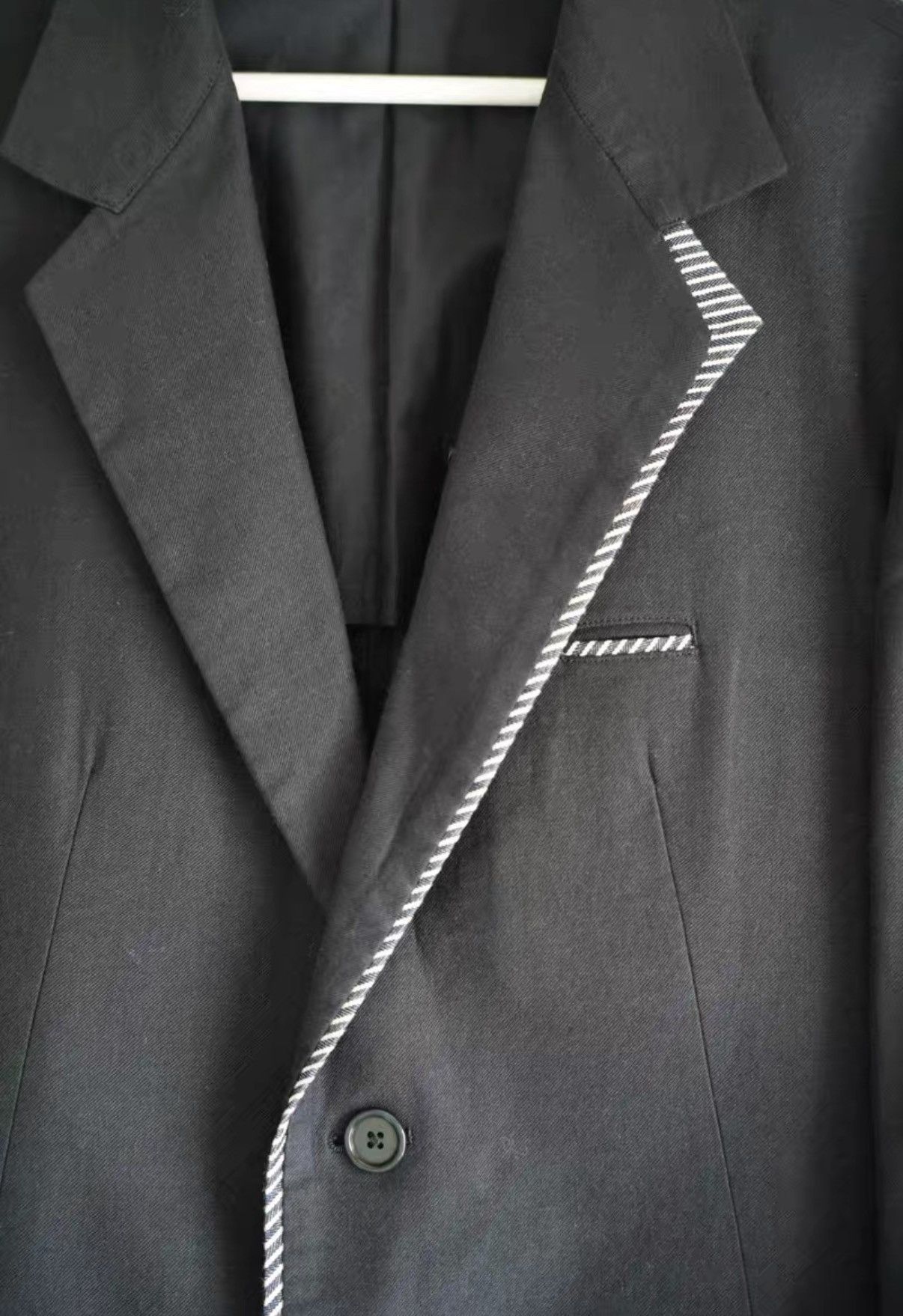 Yohji Yamamoto Yohji Yamamoto 10ss Takeshi Kitano Blazer K4 Size US XL / EU 56 / 4 - 3 Thumbnail