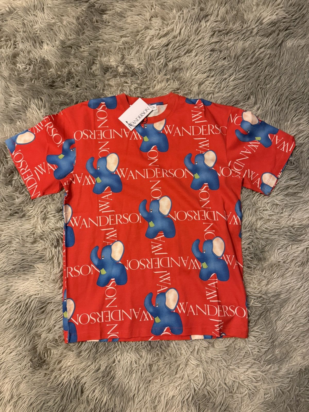 JW Anderson elephanted printed tee Size US S / EU 44-46 / 1 - 1 Thumbnail