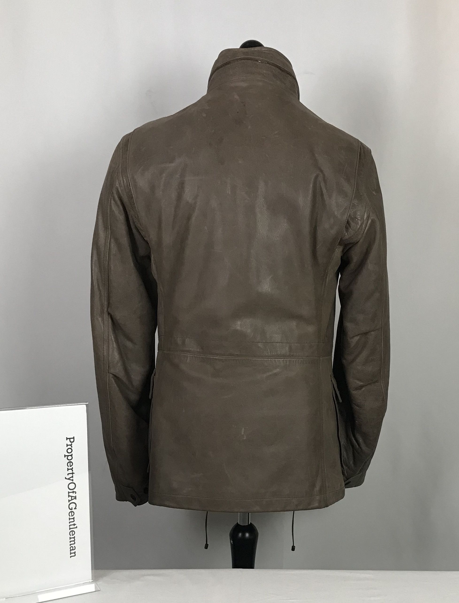 Alexander McQueen Alexander McQueen Leather Utility Jacket Size US M / EU 48-50 / 2 - 3 Thumbnail