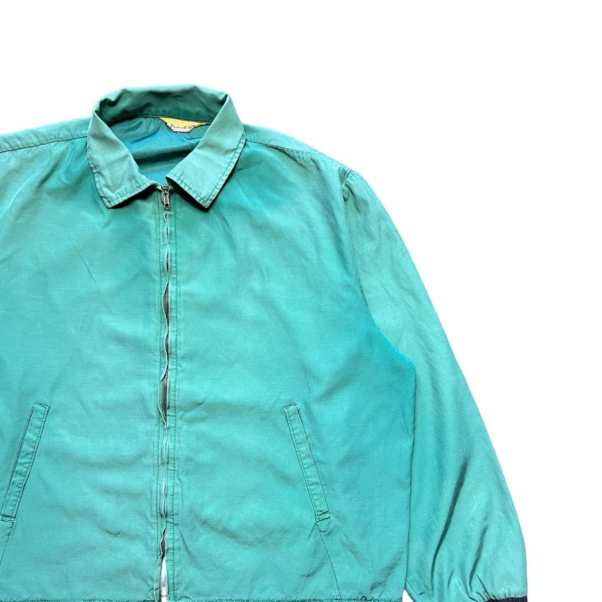 Vintage Vintage 1970s Green Work Jacket L (24 x 22) Size US L / EU 52-54 / 3 - 2 Thumbnail