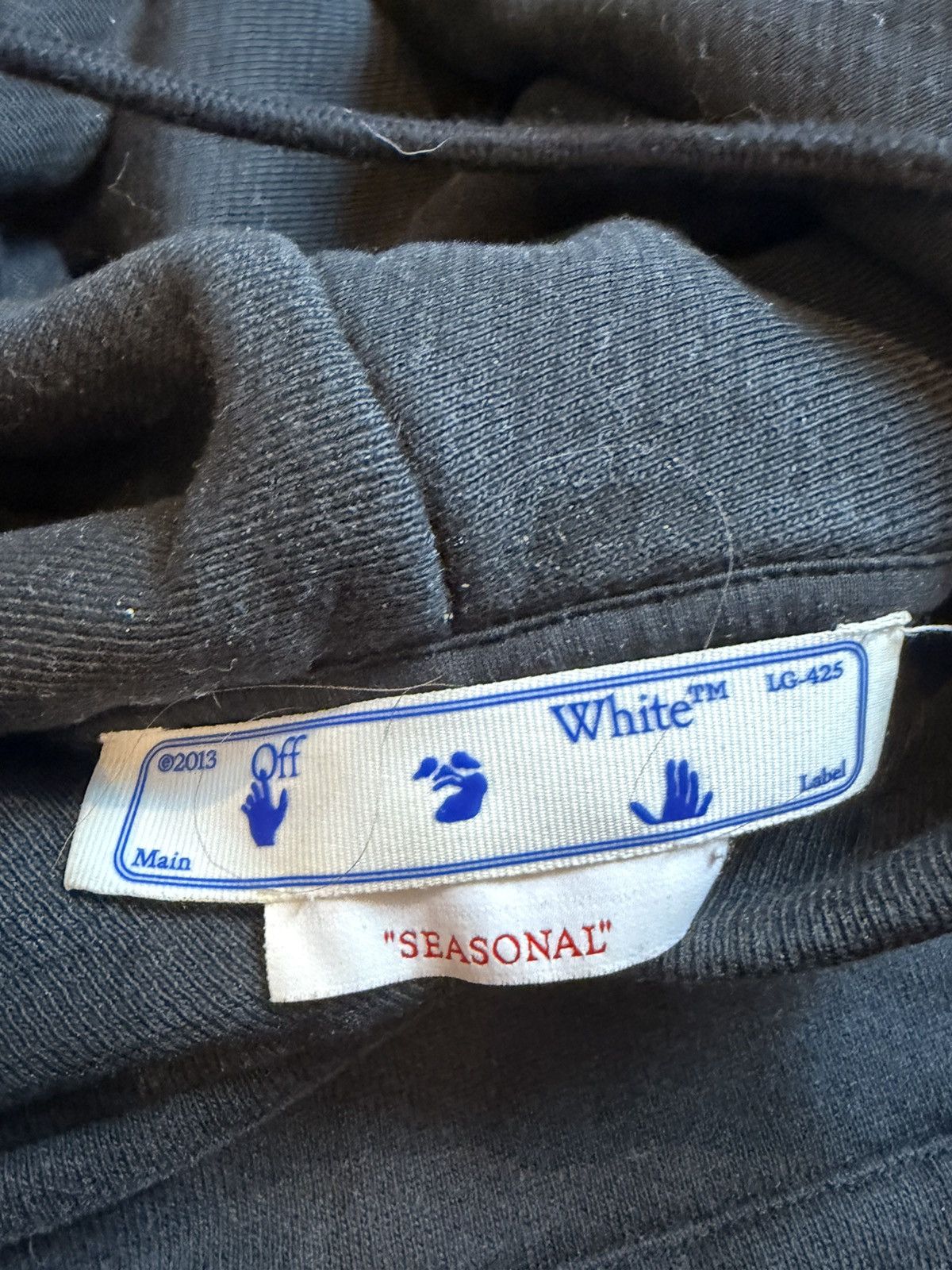 Off-White Off - White Wave Off hoodie Size US XS / EU 42 / 0 - 7 Thumbnail