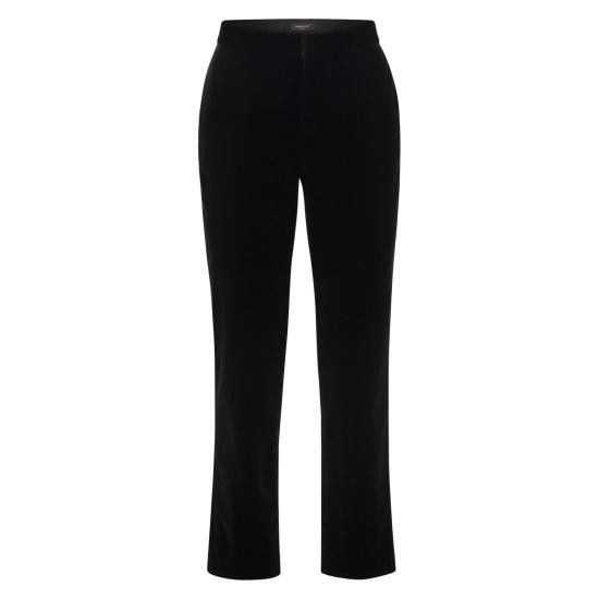 Fabiana Filippi FABIANA FILIPPI Women Straight Pants PAD224F326D763 BLACK Size 27" / US 4 / IT 40 - 1 Thumbnail