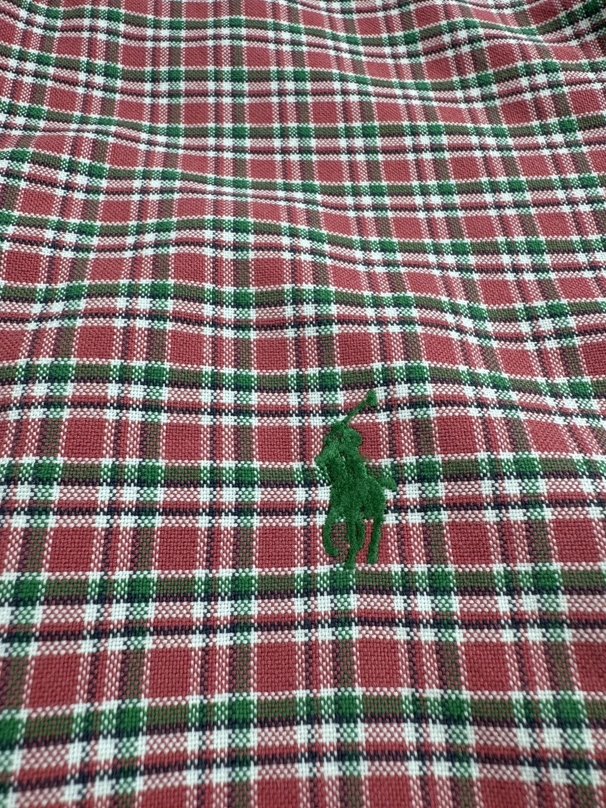Polo Ralph Lauren Polo Ralph Lauren Custom Fit Plaid Medium Button Stretch Oxford LongSleeve Shirt Size US M / EU 48-50 / 2 - 8 Thumbnail