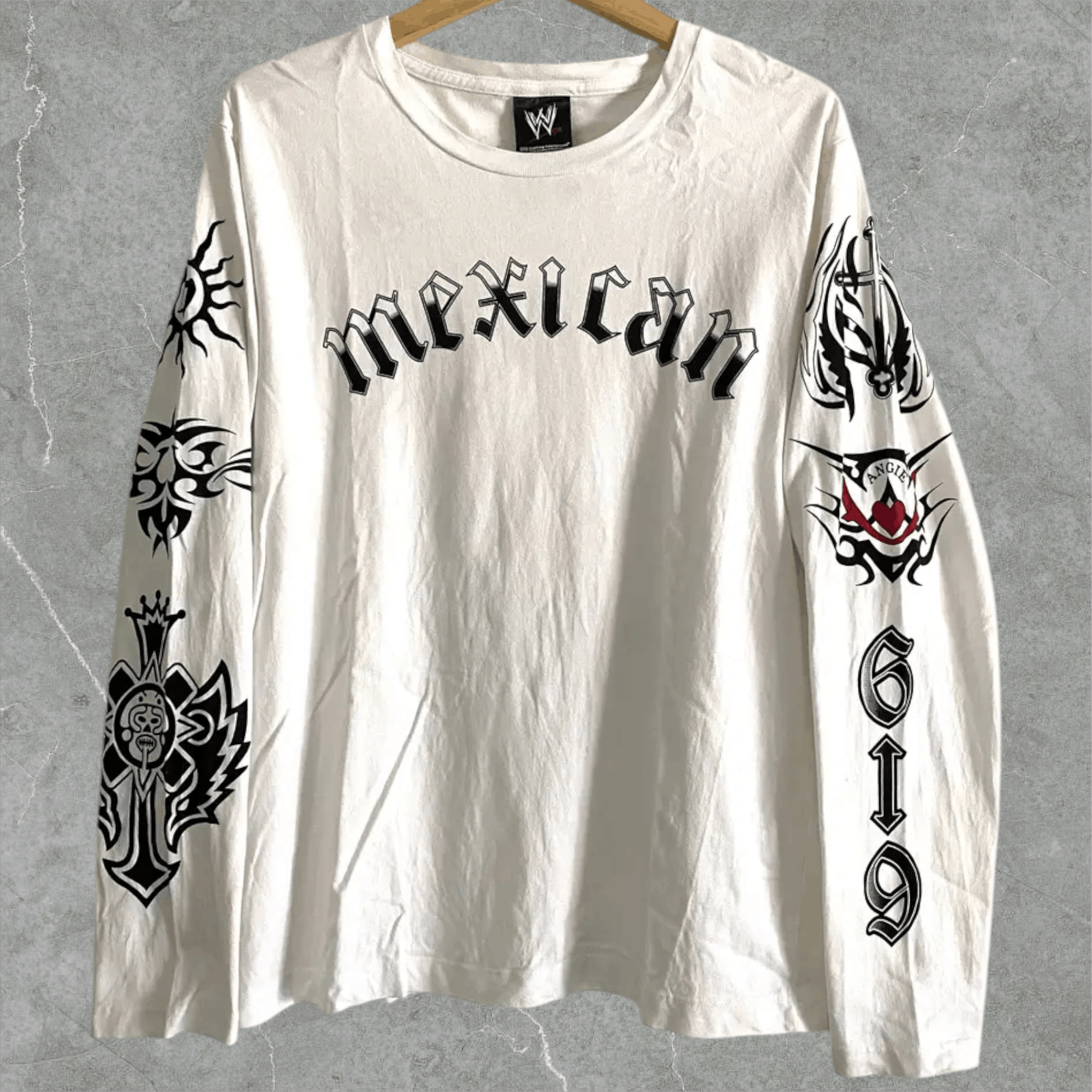 PPFM PPFM × Wwe × Wwf Y2k Rey Mysterio Long Sleeve Shirt Rare Size US M / EU 48-50 / 2 - 1 Thumbnail