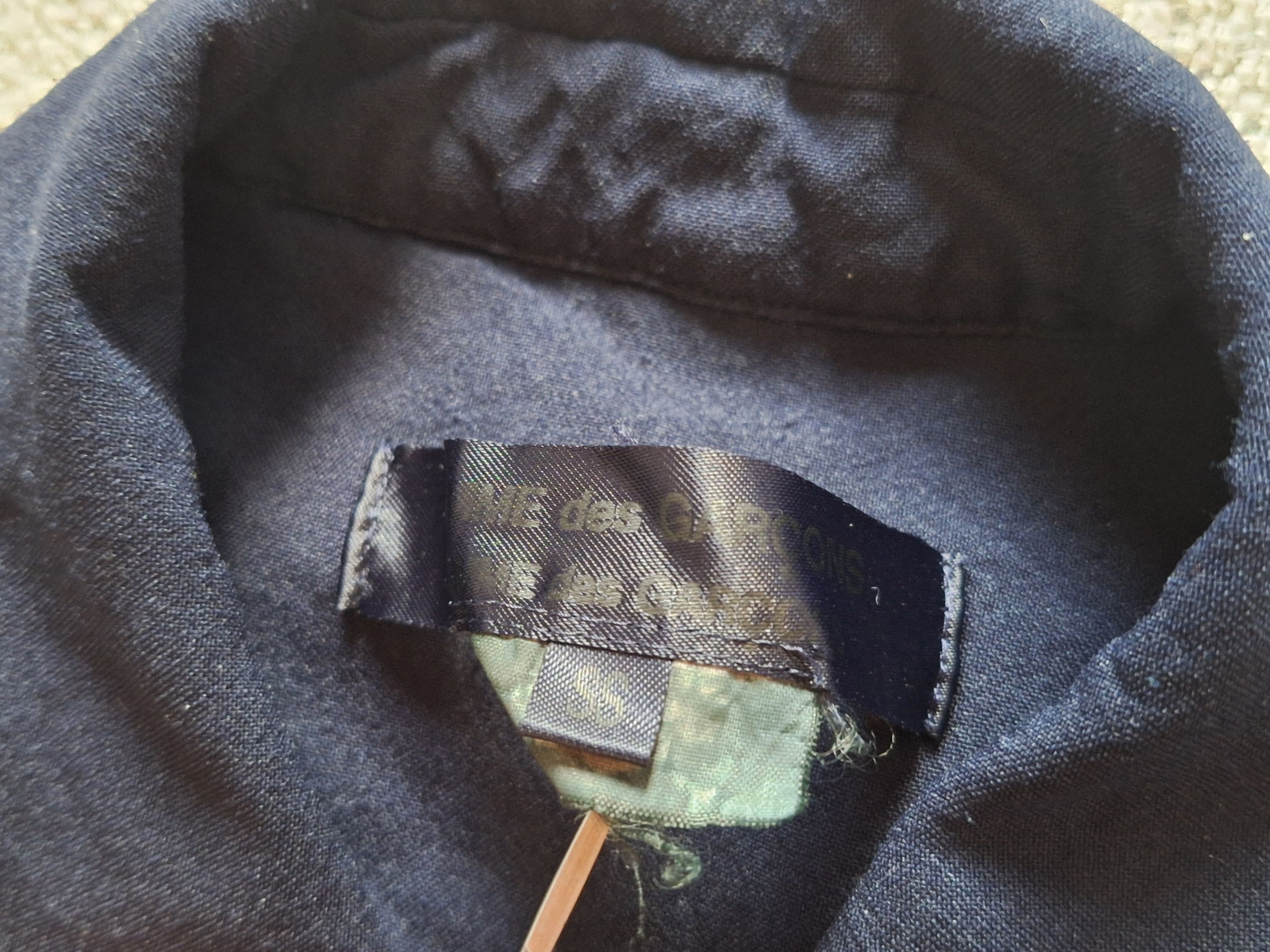 Comme des Garcons Comme des Garcons / Navy Blouse Size S / US 4 / IT 40 - 7 Thumbnail
