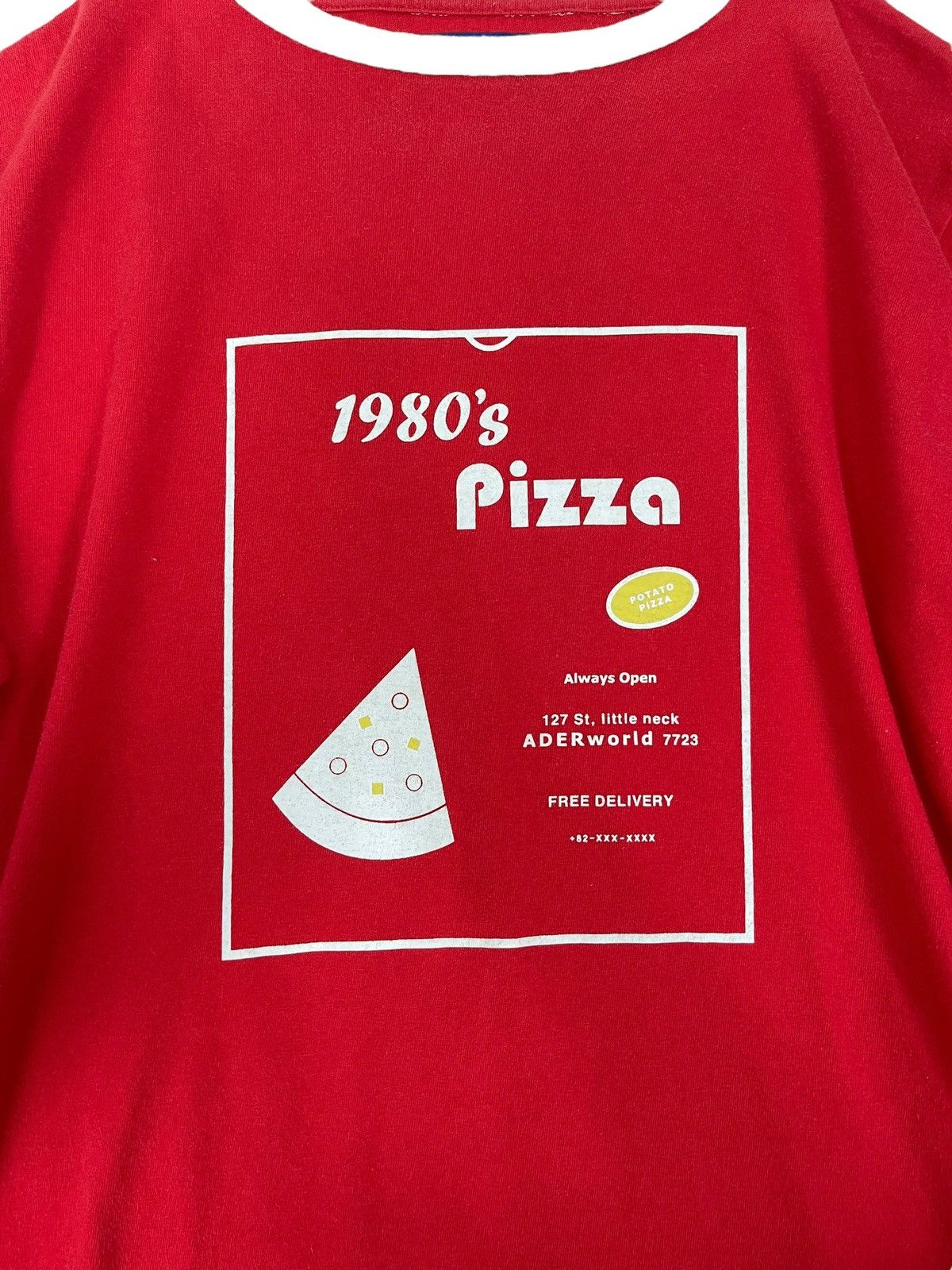 Ader Error ADER ERROR 1980s Vintage Pizza Receipt Long Sleeve Size US M / EU 48-50 / 2 - 3 Thumbnail