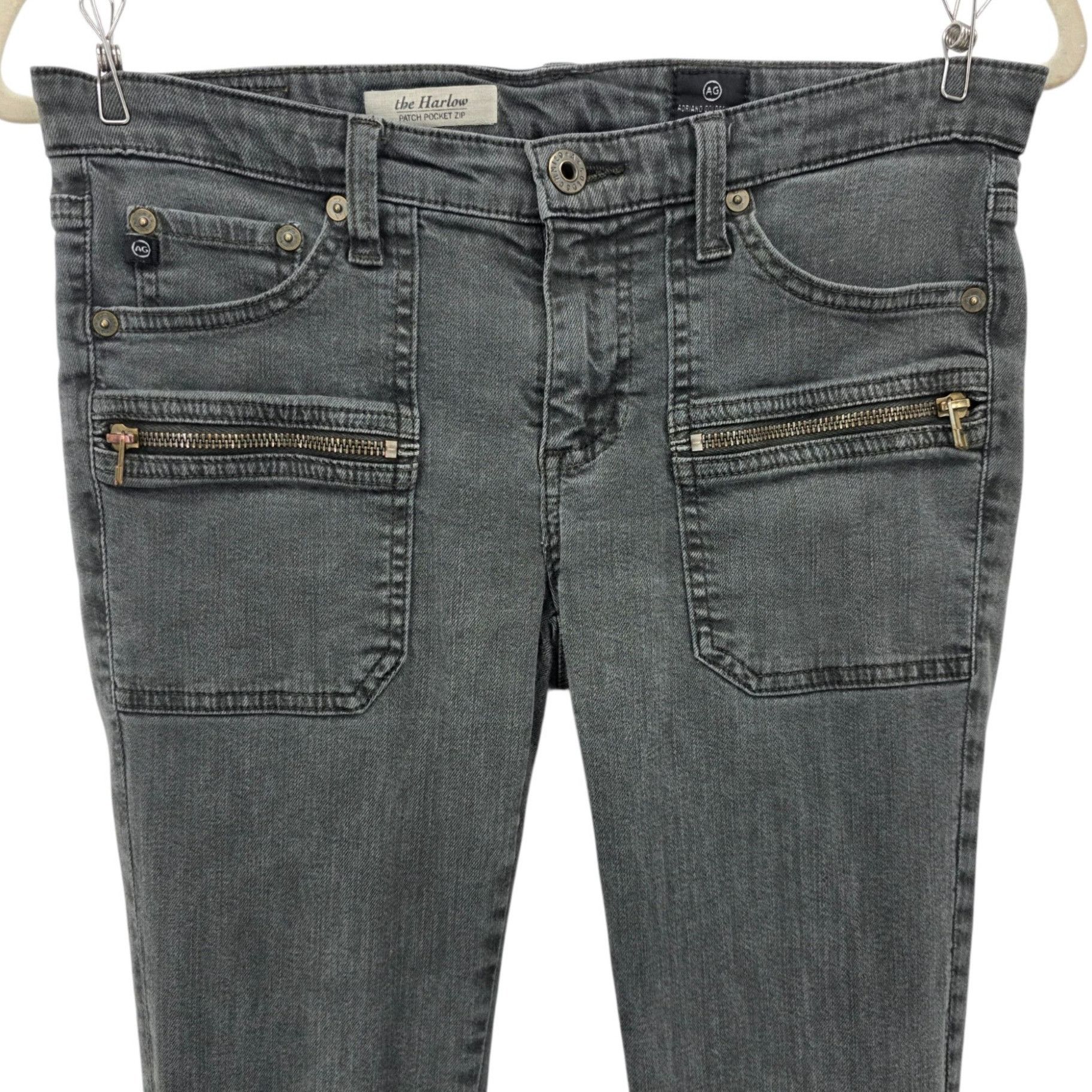 AG Adriano Goldschmied AG Adriano Goldschmied Womens 28 Jeans The Harlow Patch Size 28" / US 6 / IT 42 - 2 Thumbnail