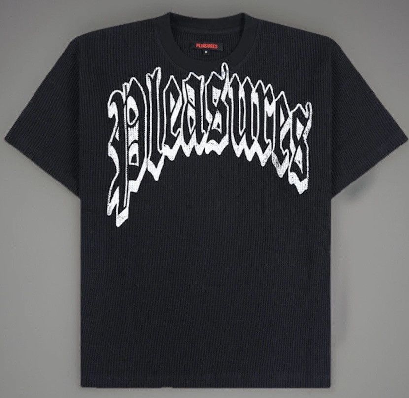 Pleasures PLEASURES Twitch Waffle Shirt - Black Size Large Size US L / EU 52-54 / 3 - 1 Thumbnail