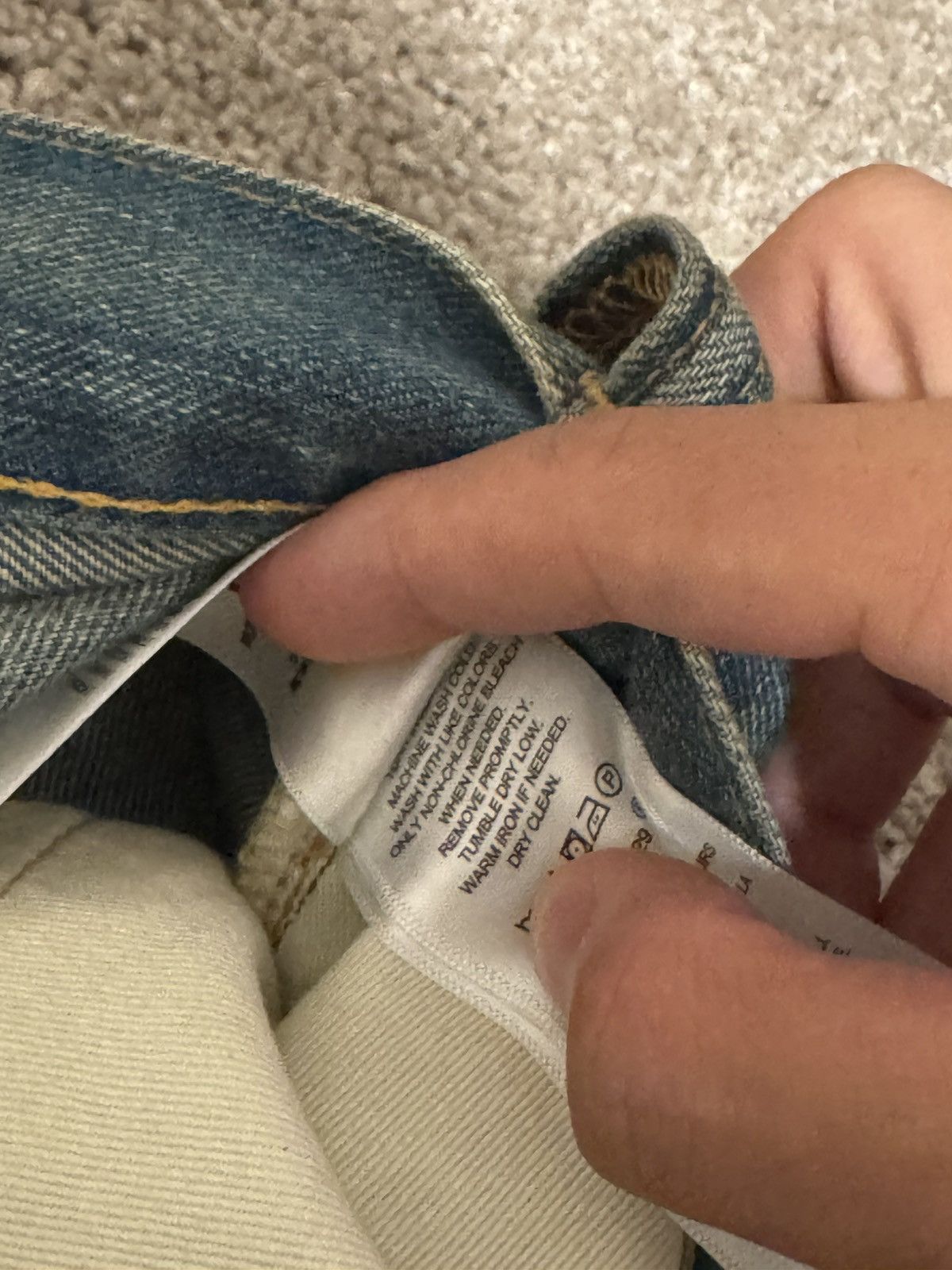RRL Ralph Lauren RRL japanese selvedge distressed denim Size US 32 / EU 48 - 6 Thumbnail