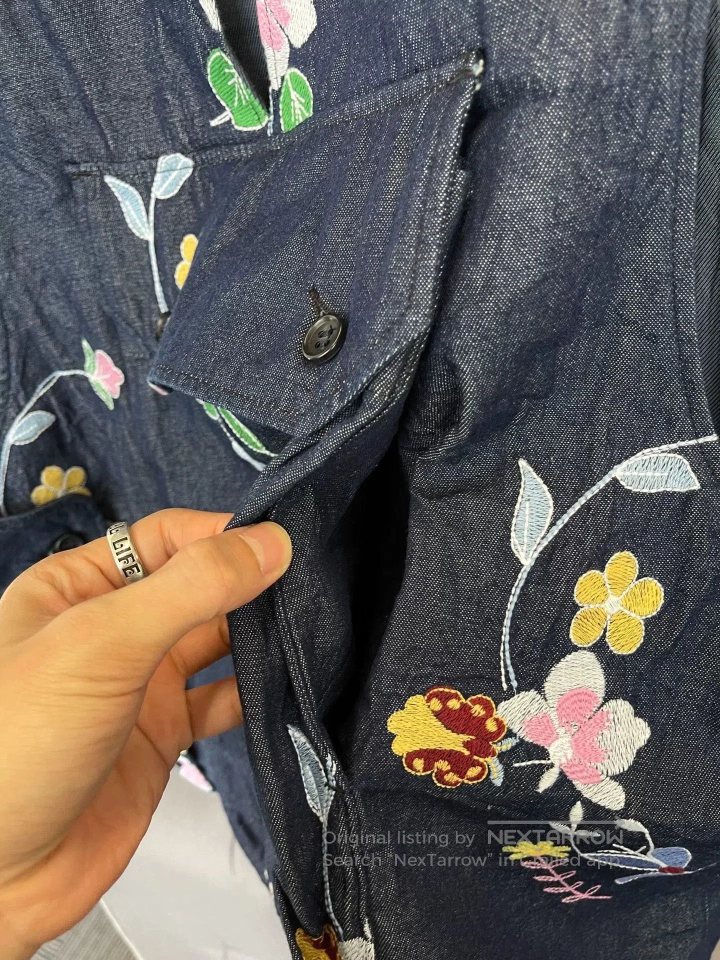 Engineered Garments Engineered Garments Cotton Embroidered Vest. Size M / US 6-8 / IT 42-44 - 3 Thumbnail