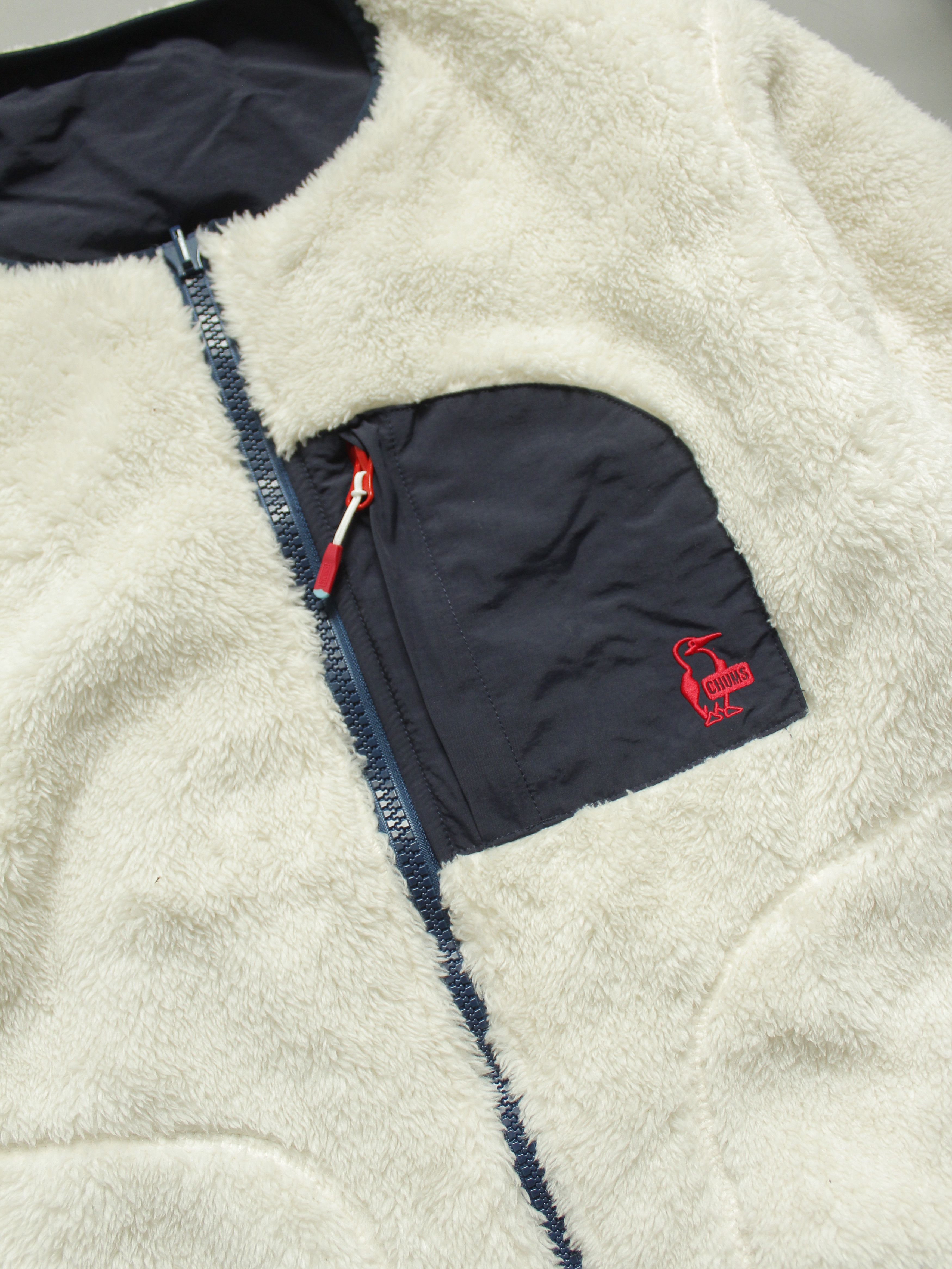 Chums CHUMS REVERSIBLE TEDDY NYLON JACKET S WITHOUT HOOD Size US S / EU 44-46 / 1 - 5 Thumbnail