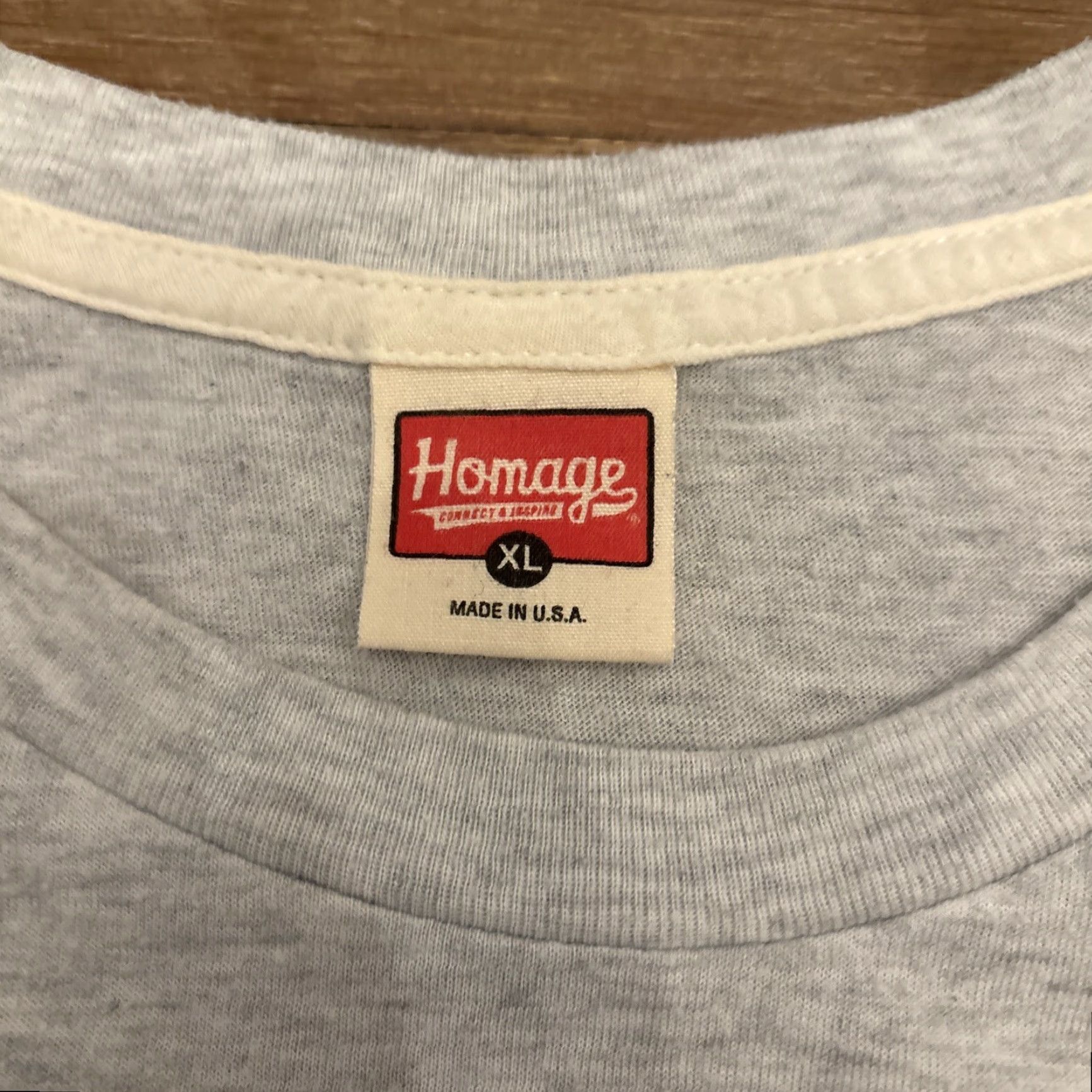 Vintage Homage James Harden The Beard Rockets T Shirt USA Men’s Size XL Gray EUC Size US XL / EU 56 / 4 - 3 Thumbnail