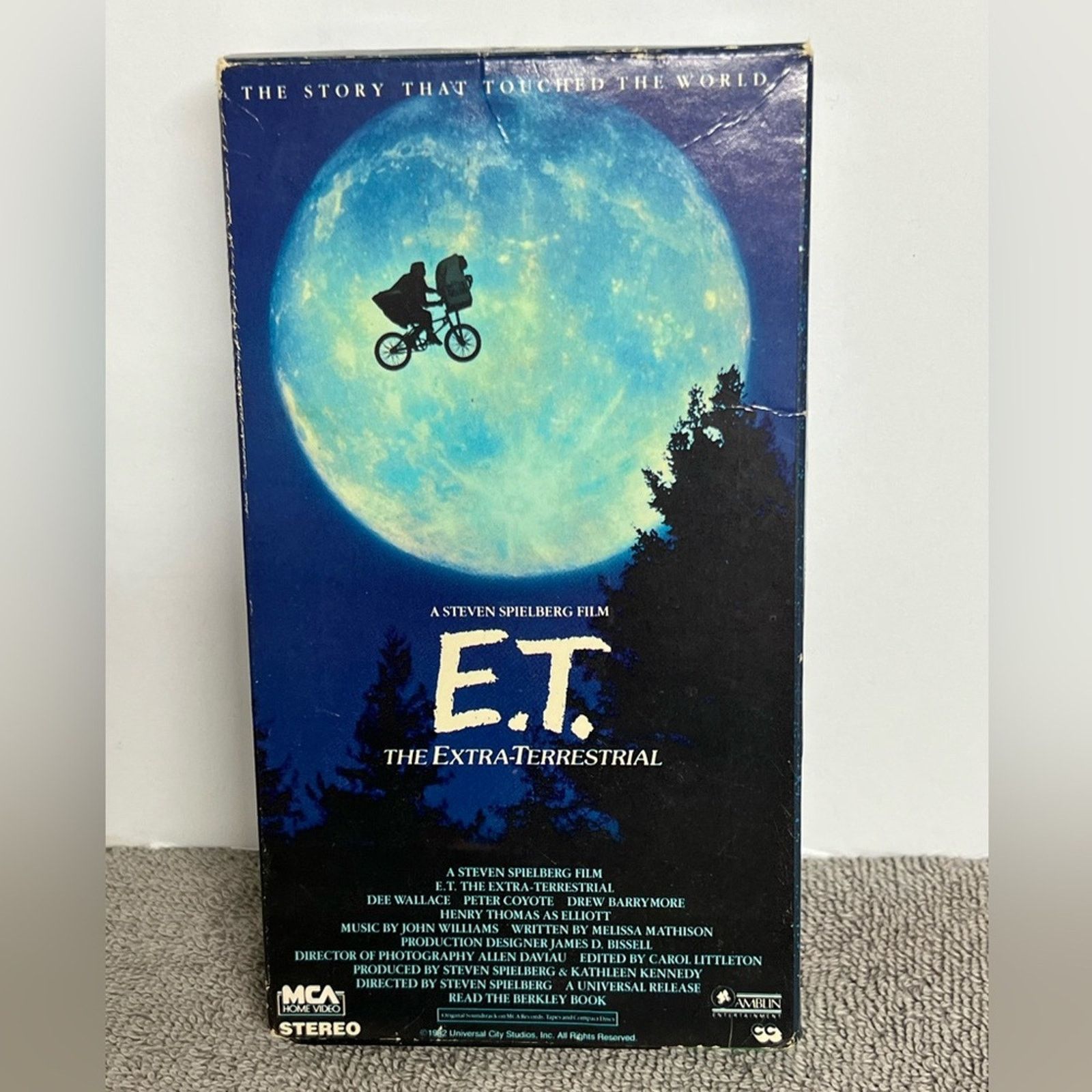 Other E.T. The Extra Terrestrial VHS Movie 1982 Rare Tape MCA Size ONE SIZE - 1 Thumbnail