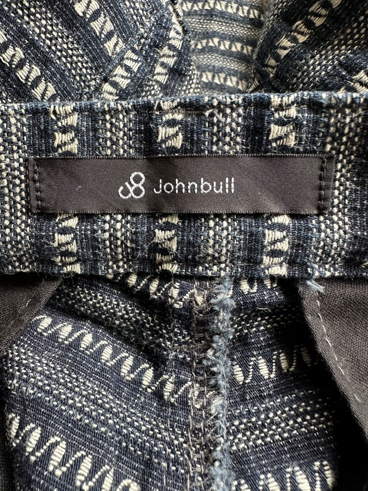 Johnbull 00's JOHNBULL Japan weaves indigo pants Size US 29 - 11 Thumbnail