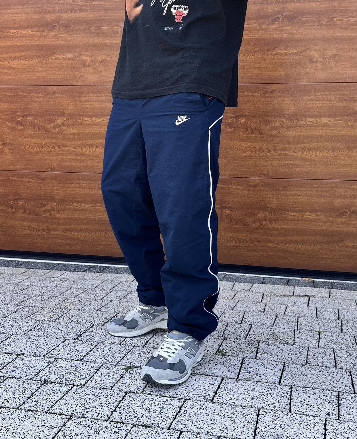 Nike USA Vintage Track Pants Drill Gorpcore Style Joggers