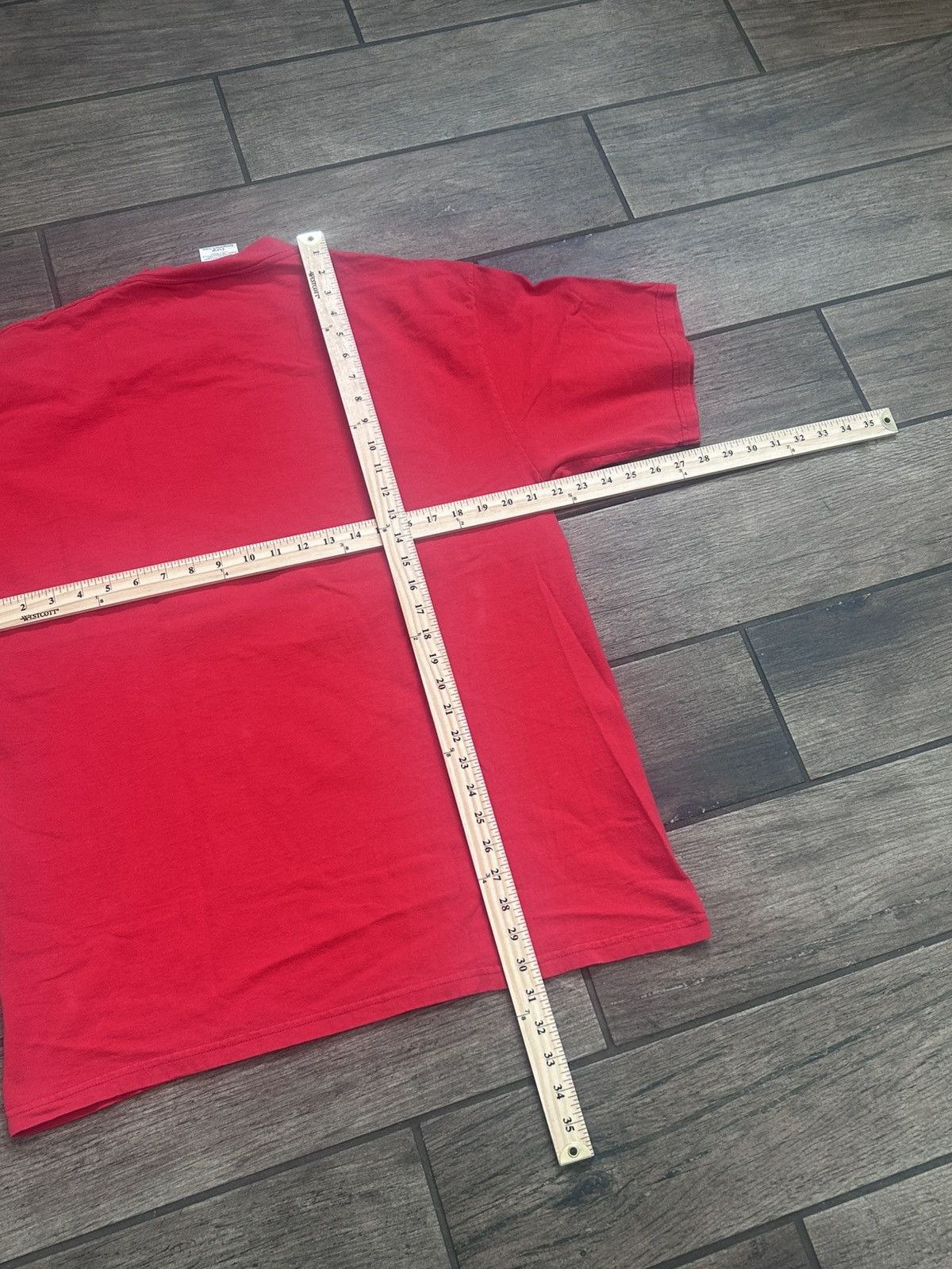 Tultex Huskers were tough red 90s tultex Nebraska Tshirt size XL Size US XL / EU 56 / 4 - 3 Thumbnail