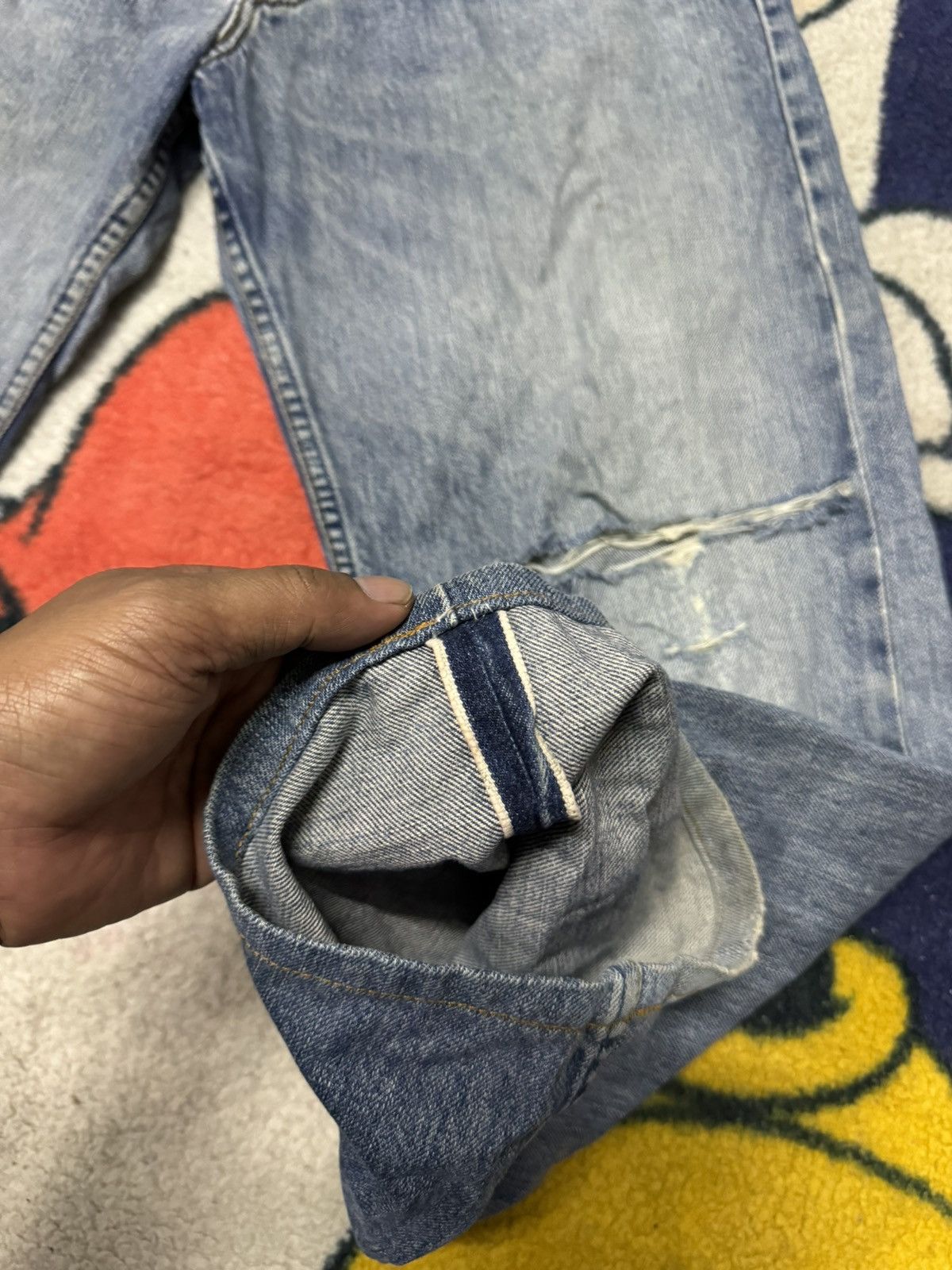 LEVIS 504 SELVEDGE JEANS