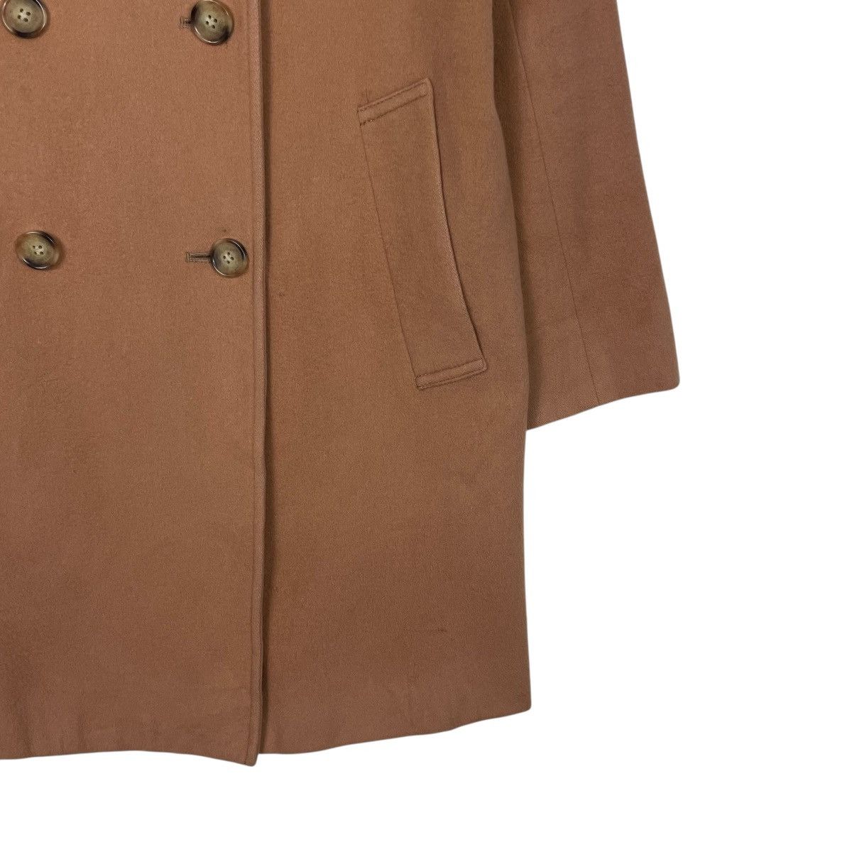 Mackintosh Mackintosh London Double Breasted Wool Brown Coat Size S / US 4 / IT 40 - 5 Thumbnail