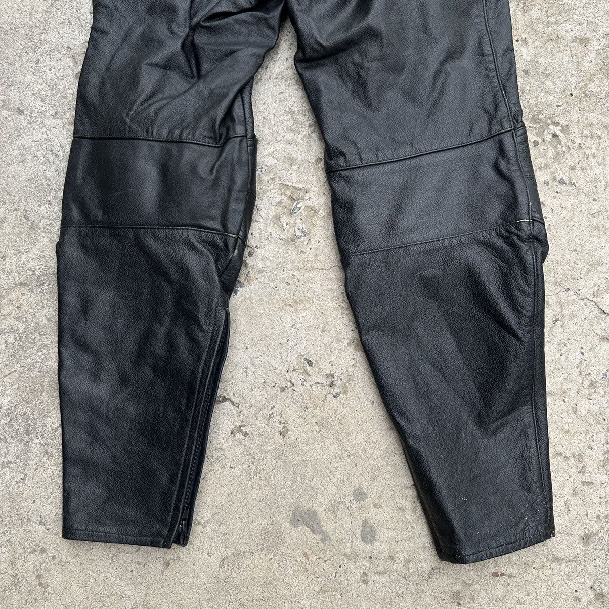 Vintage Vintage Moto Leather Pants Size 54 Style USA Y2K 00s Size US 38 / EU 54 - 8 Thumbnail