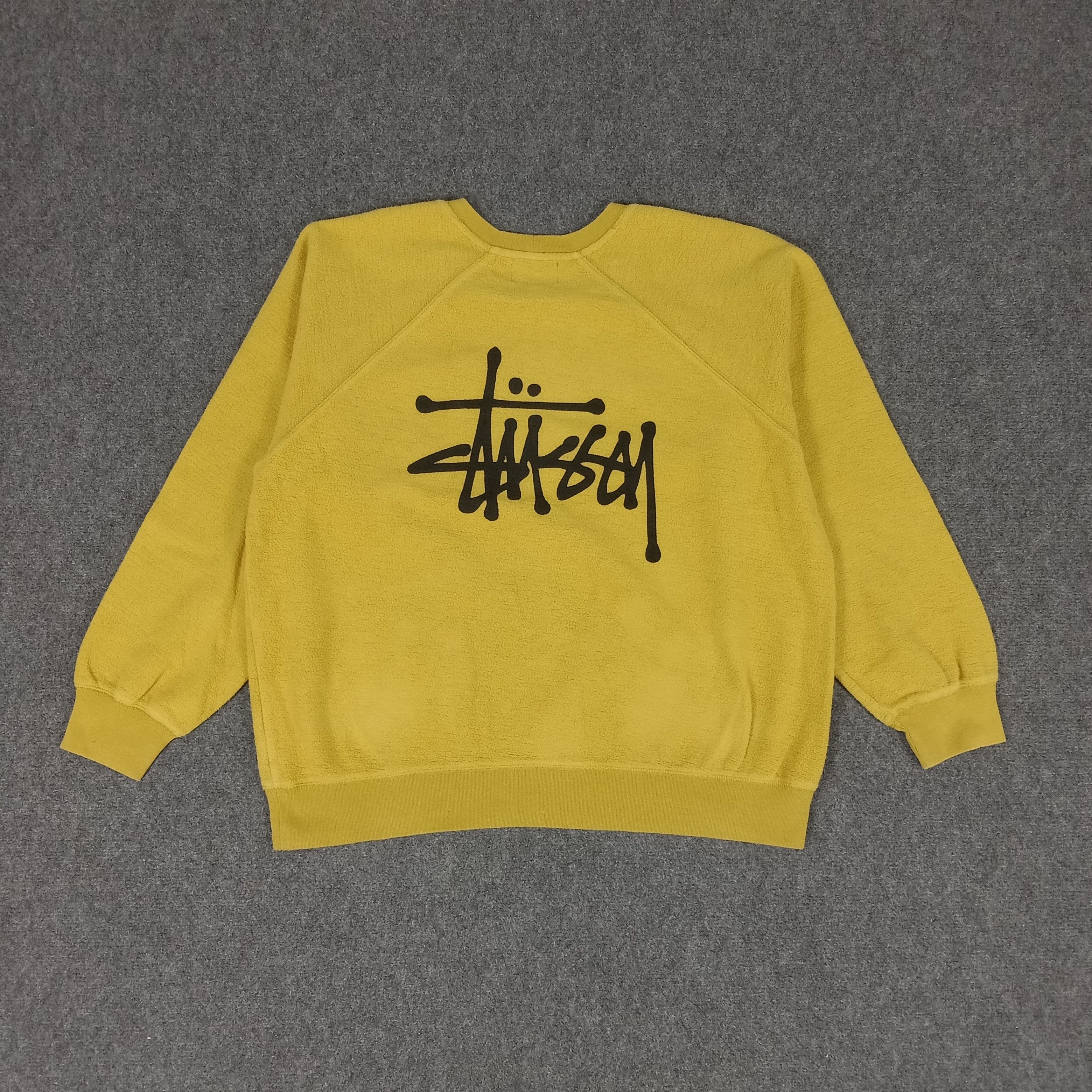 Stussy × Vintage Stussy Streetwear Style Big Logo Custom Sweatshirt Size US L / EU 52-54 / 3 - 1 Thumbnail