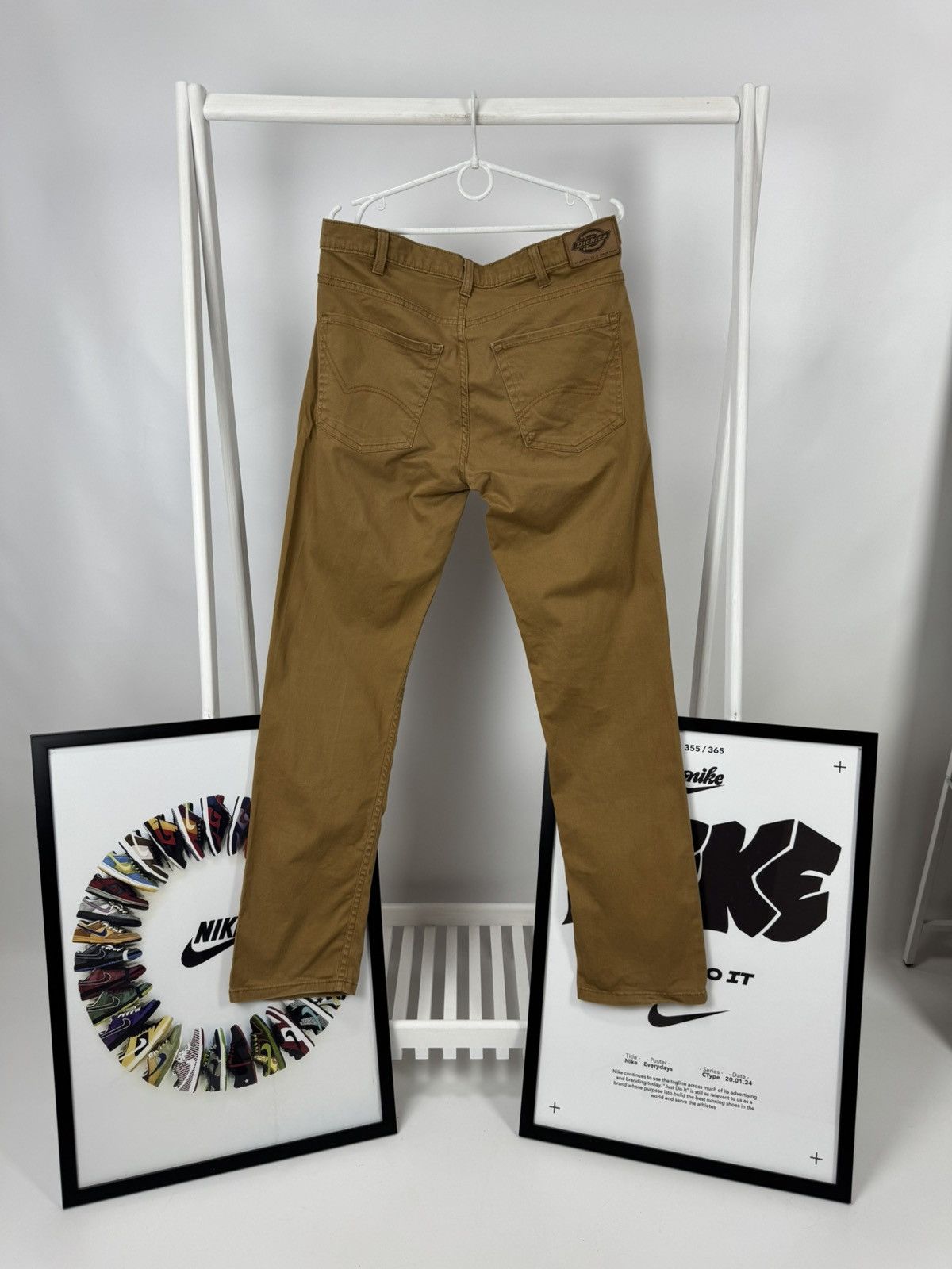 Dickies Dickies Brown Pants 33 Size Size US 33 - 1 Thumbnail