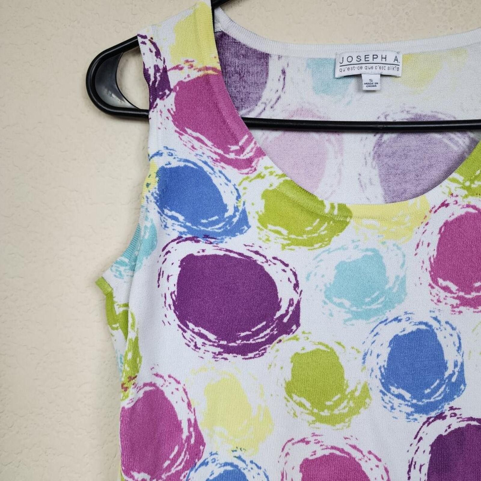 Other Small Silk Joseph A Retro Tank Top Size S / US 4 / IT 40 - 4 Thumbnail