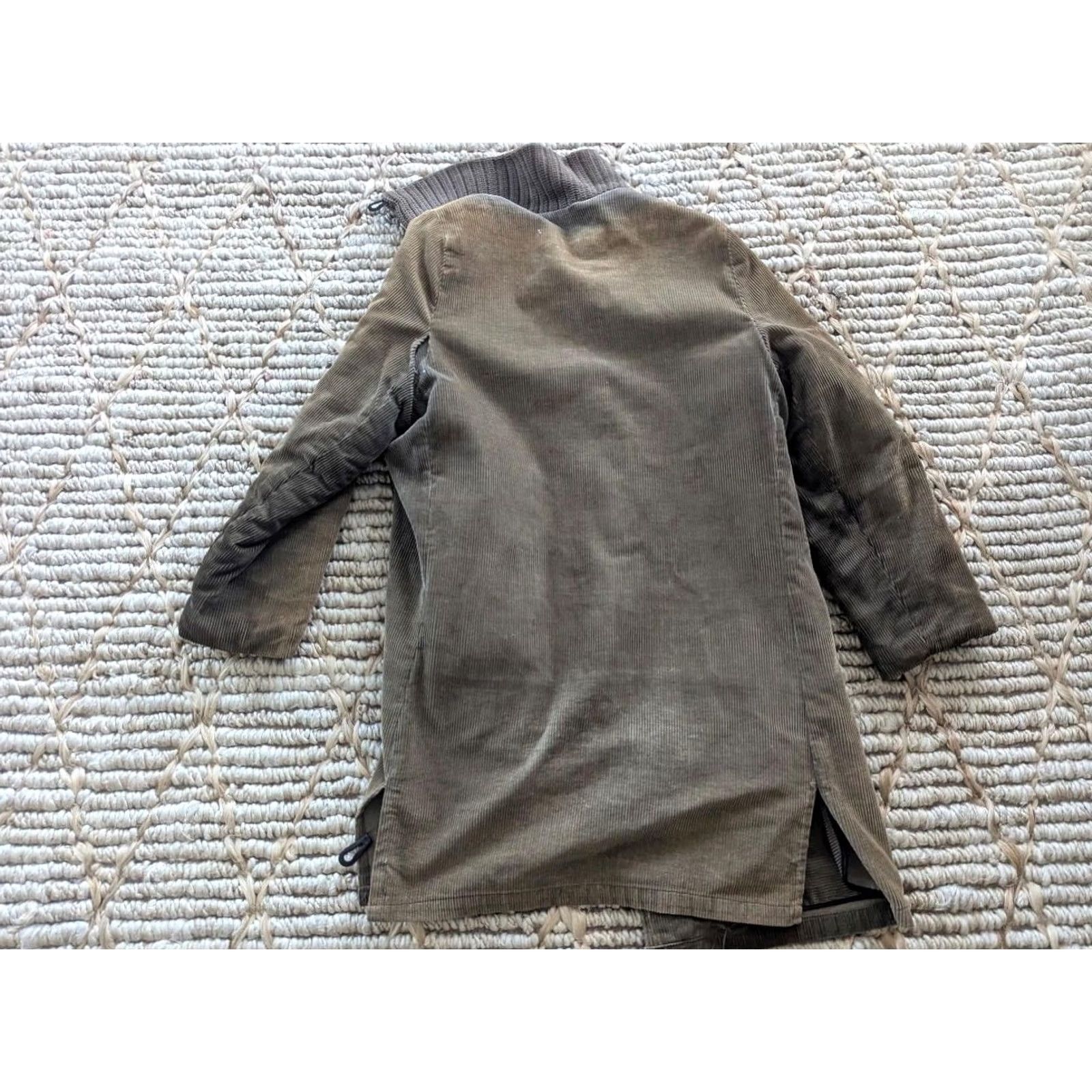 Vintage VINTAGE CAR CLUB coat jacket Mens S corduroy green 38 ROCKABILLY clicker wool woolen 1950s 50s decade Size US S / EU 44-46 / 1 - 2 Thumbnail