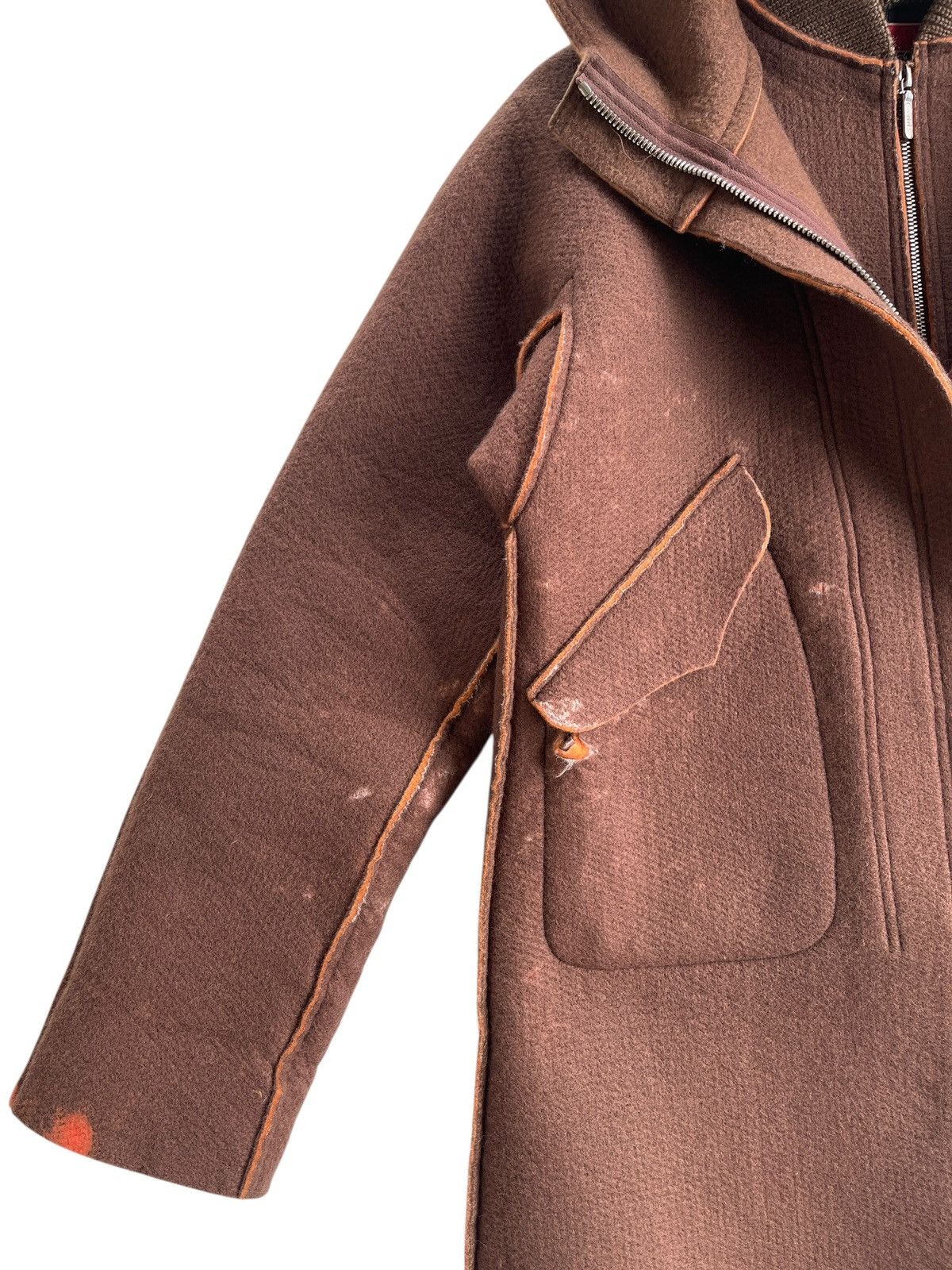 Number (N)ine AW1998 Number Nine Layered Hooded Jacket Size US S / EU 44-46 / 1 - 9 Thumbnail