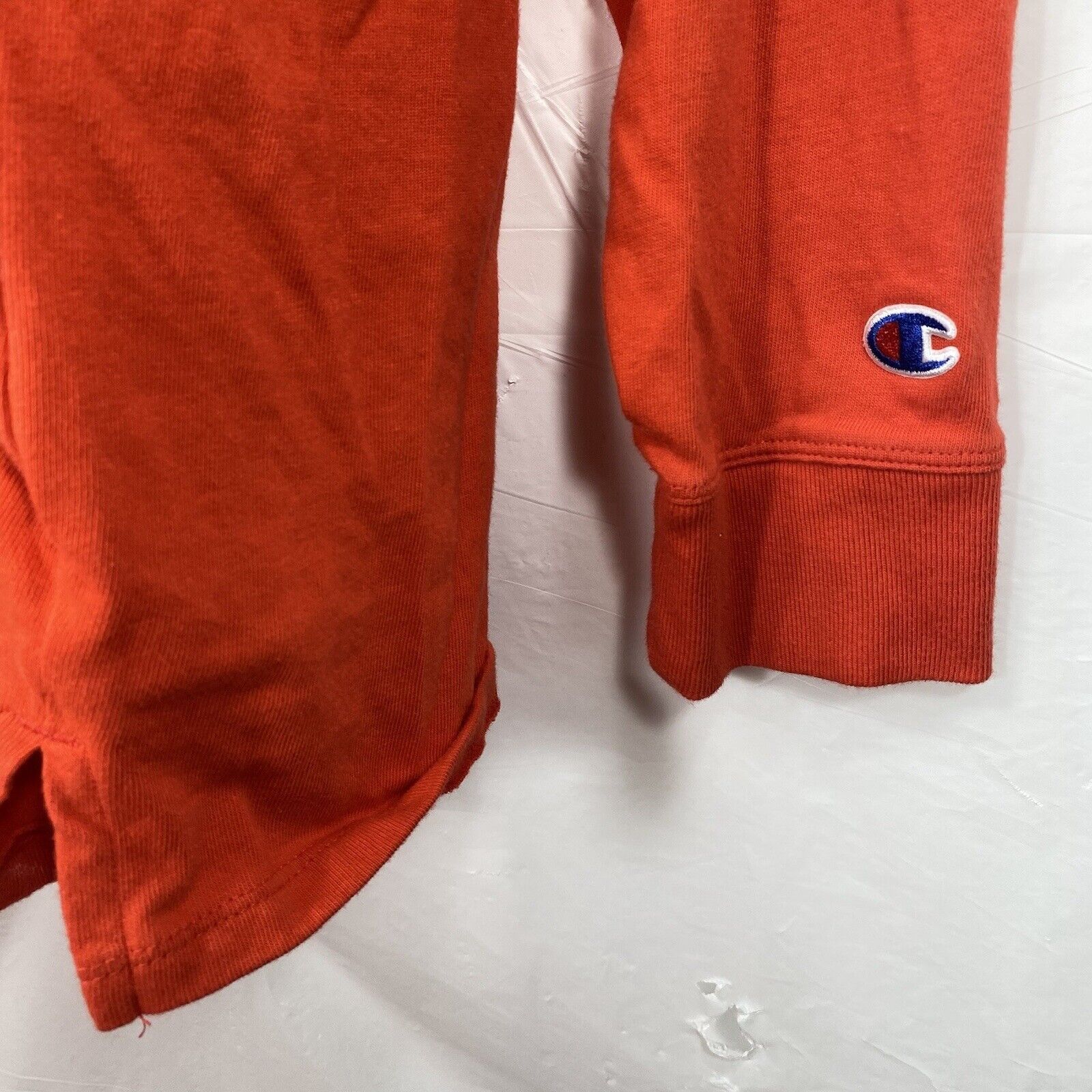 Champion Champion Women’s XL Orange Hoodie Colorful Logo Sweatshirt Size XL / US 12-14 / IT 48-50 - 5 Thumbnail