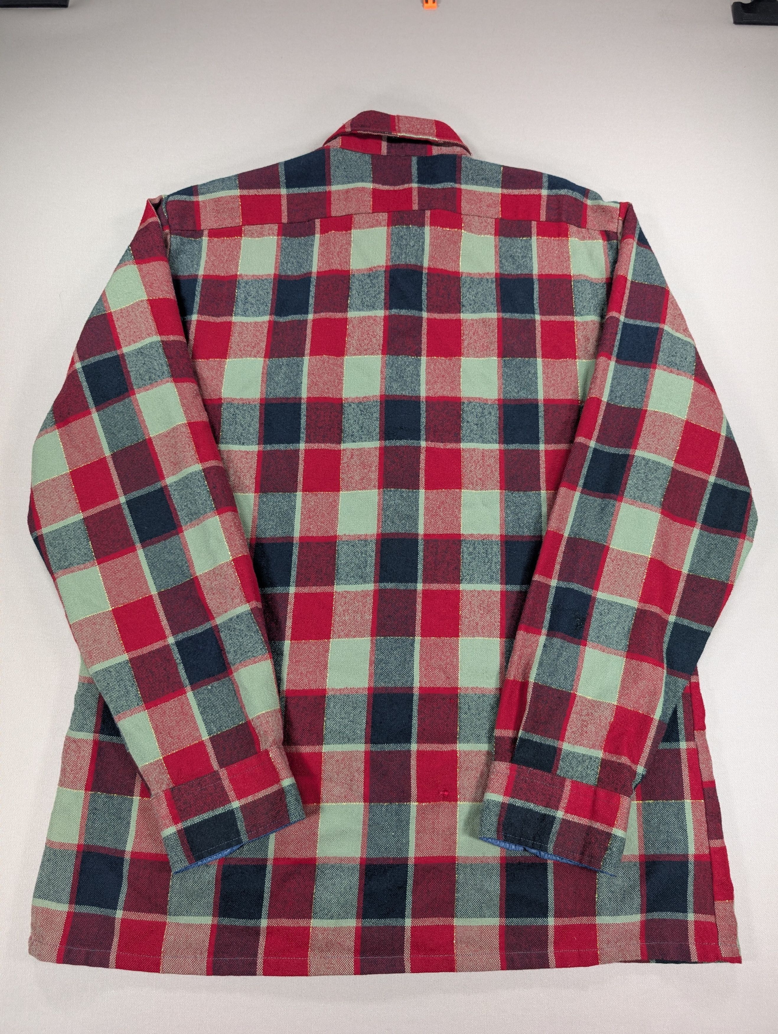 Ralph Lauren Rare Vintage Polo Ralph Lauren Shacket Wool Plaid Korea 80s Size US L / EU 52-54 / 3 - 4 Thumbnail