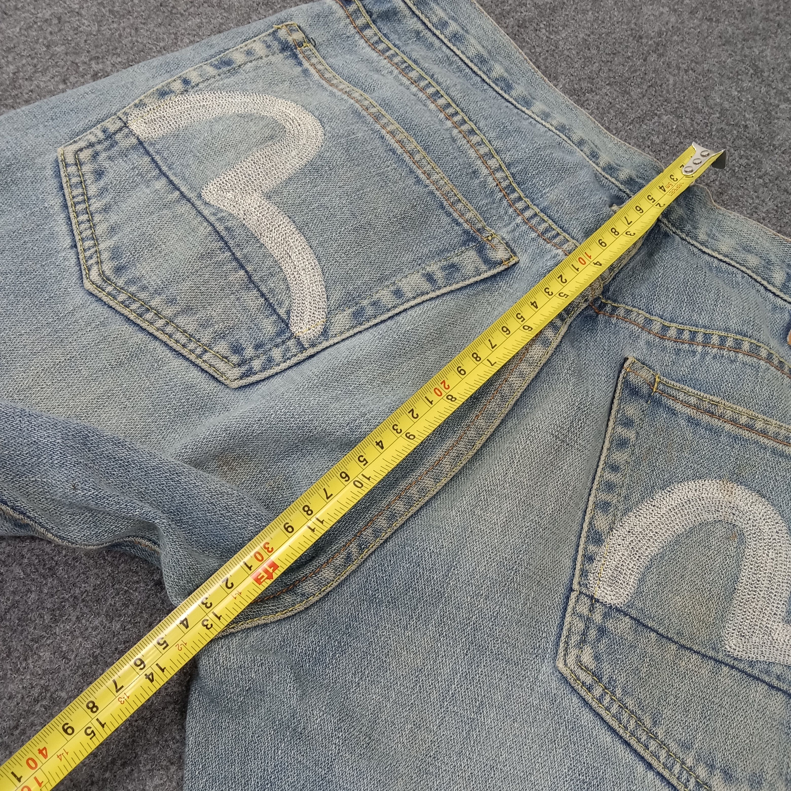 Evisu Evisu Japanese Brand Daicock Custom Art Denim Jeans C228N27 Size US 30 / EU 46 - 12 Thumbnail