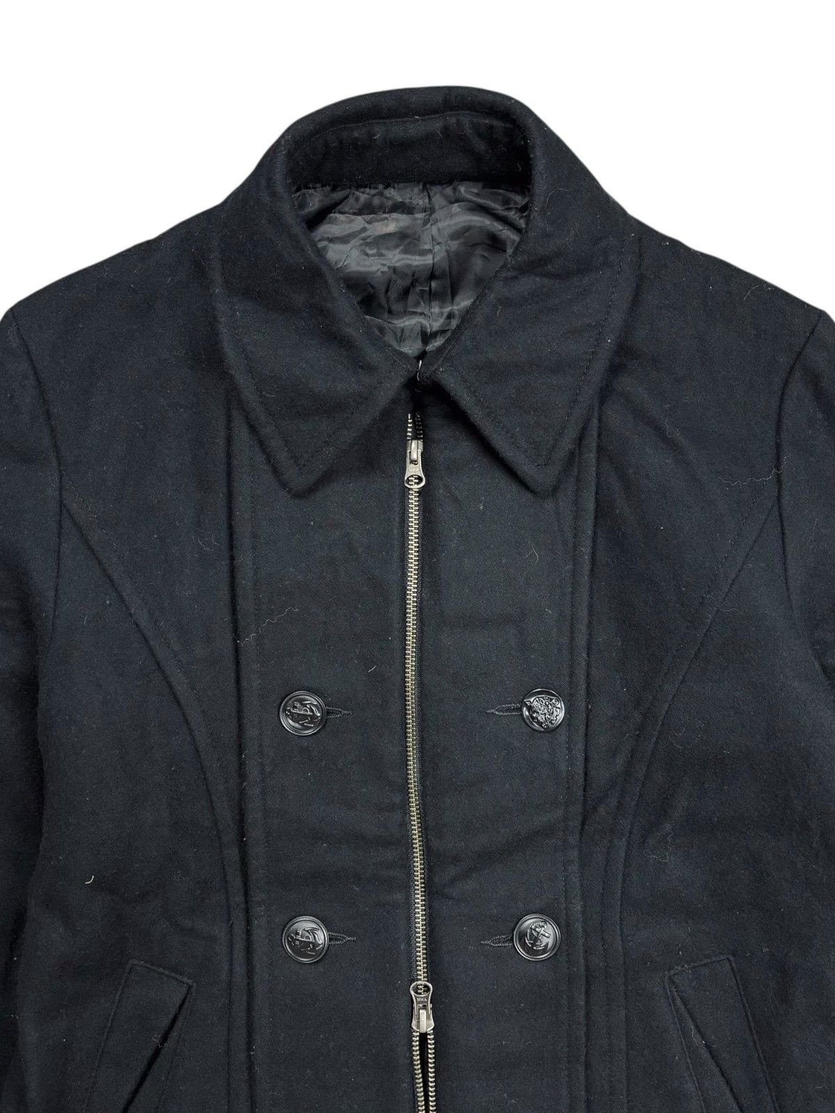 Isamu Katayama Backlash 2000s PPFM - Napoleon Wool Jacket Size US M / EU 48-50 / 2 - 5 Thumbnail