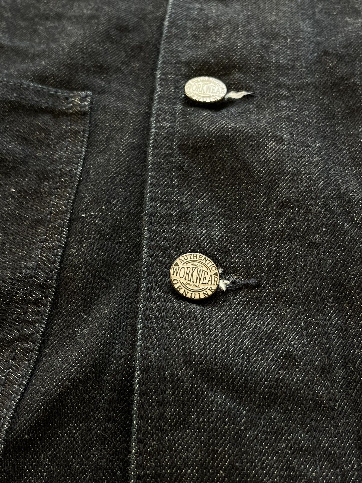 Japanese Brand Uncle Fu soft denim workwear Size US M / EU 48-50 / 2 - 2 Thumbnail