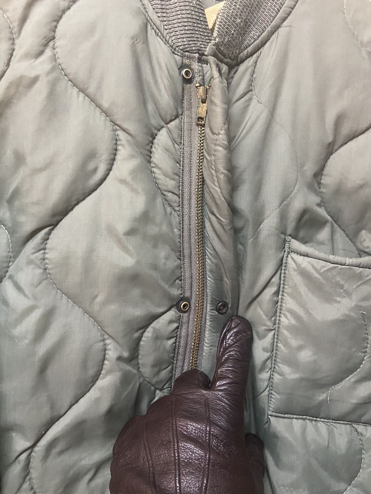 Vintage Vintage Genuie Air Force USAF Flyers Quilted Jacket Size US S / EU 44-46 / 1 - 8 Thumbnail