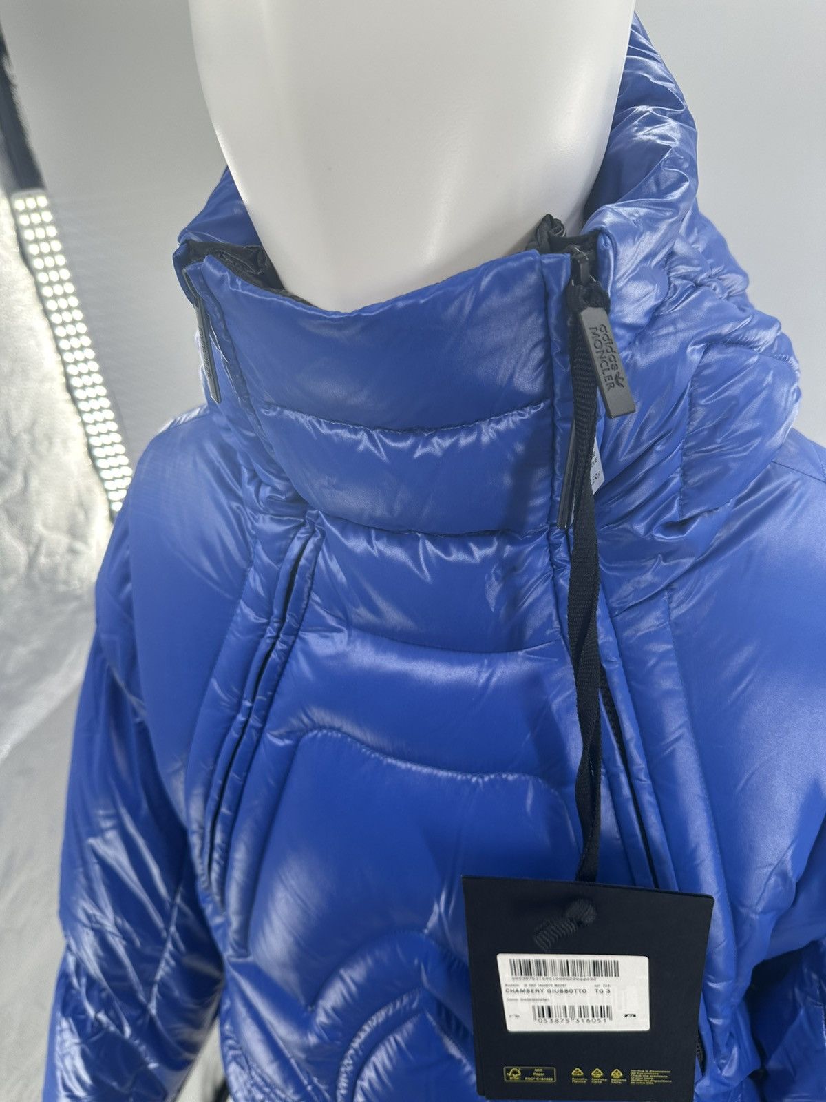 Adidas × Moncler Moncler x Adidas Parka Puffer Coat Size US L / EU 52-54 / 3 - 7 Thumbnail
