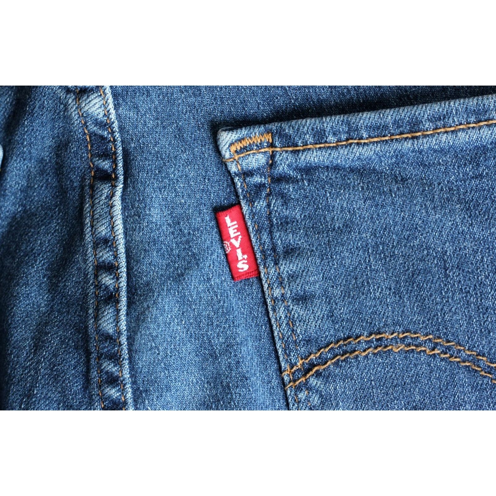 Levi's LEVI’S 721 HIGH RISE SKINNY PREMIUM Stretch Jeans Women W31 L32 DZ7168 Jeans Size 24" / US 00 / IT 34 - 4 Thumbnail