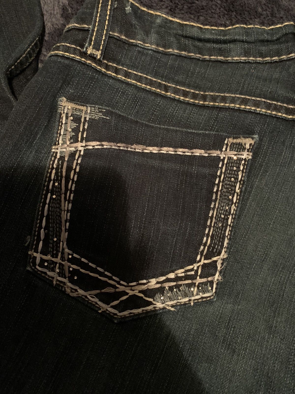 BKE × Vintage BKE STREETWEAR vIntage Jeans Y2K Fashion Casual Denim 2000s Size 28" / US 6 / IT 42 - 6 Thumbnail
