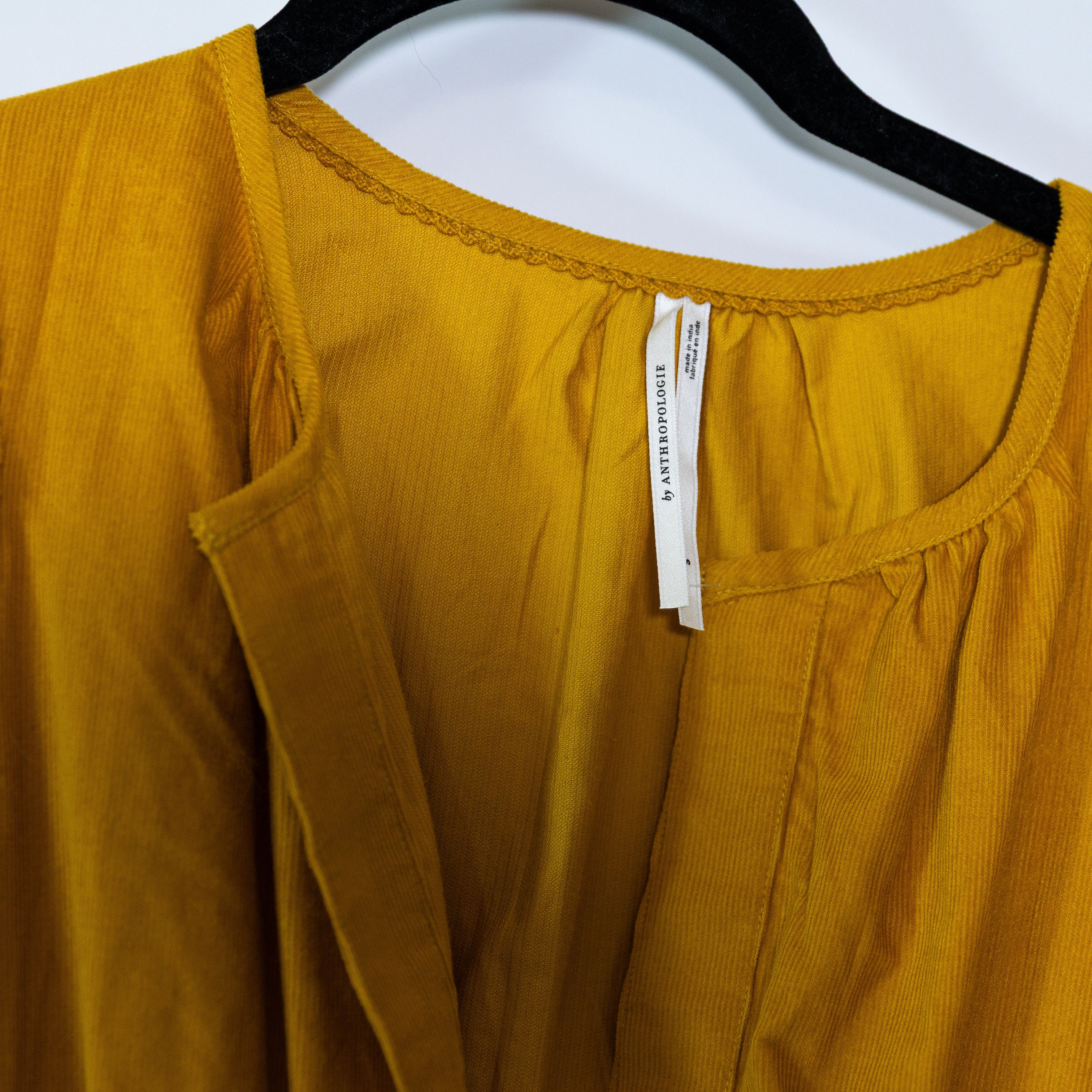 Anthropologie Anthropologie The Somerset Velvet Velour Size S / US 4 / IT 40 - 2 Thumbnail