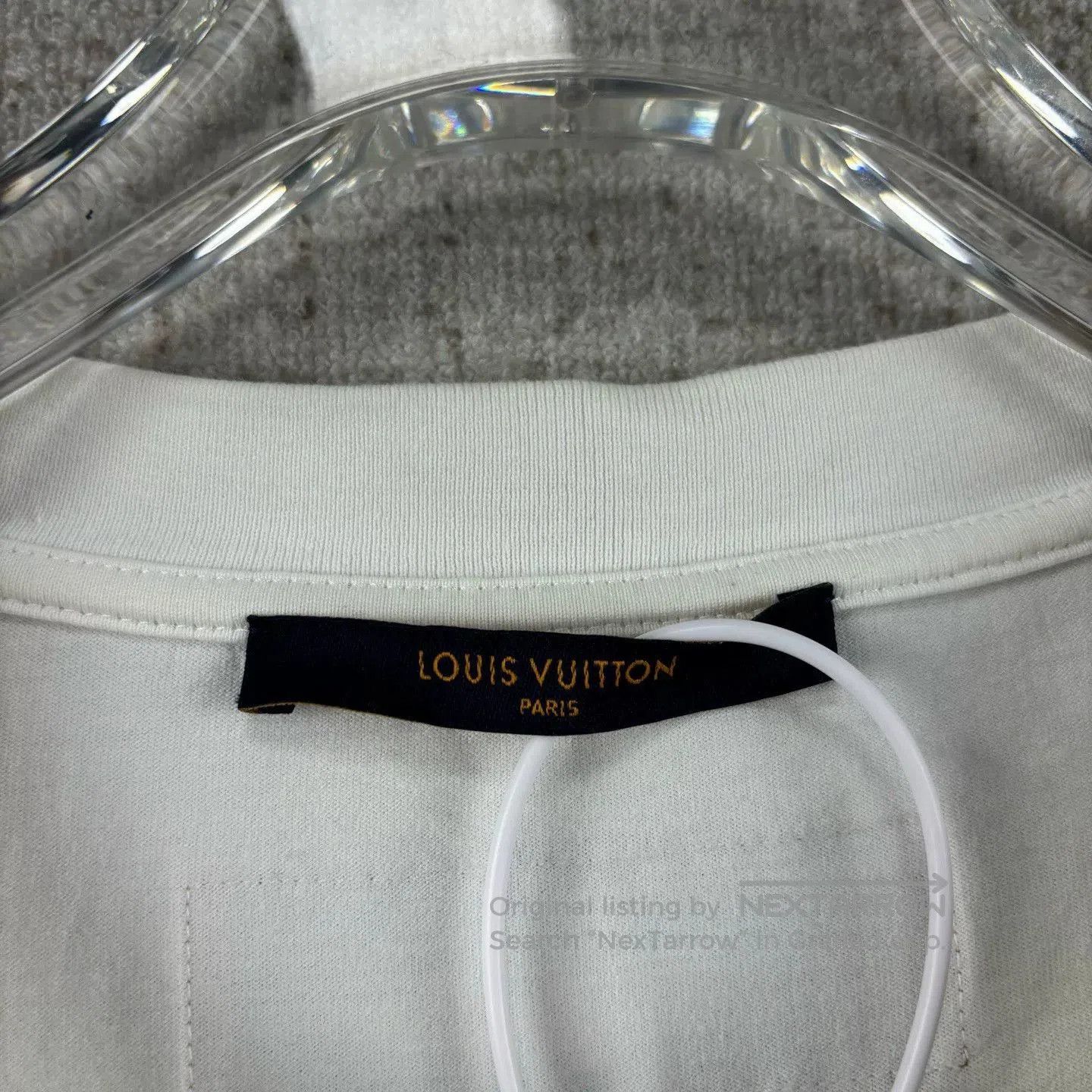 Louis Vuitton Louis Vuitton Embroidered Logo Crewneck Tee. Size US L / EU 52-54 / 3 - 4 Thumbnail