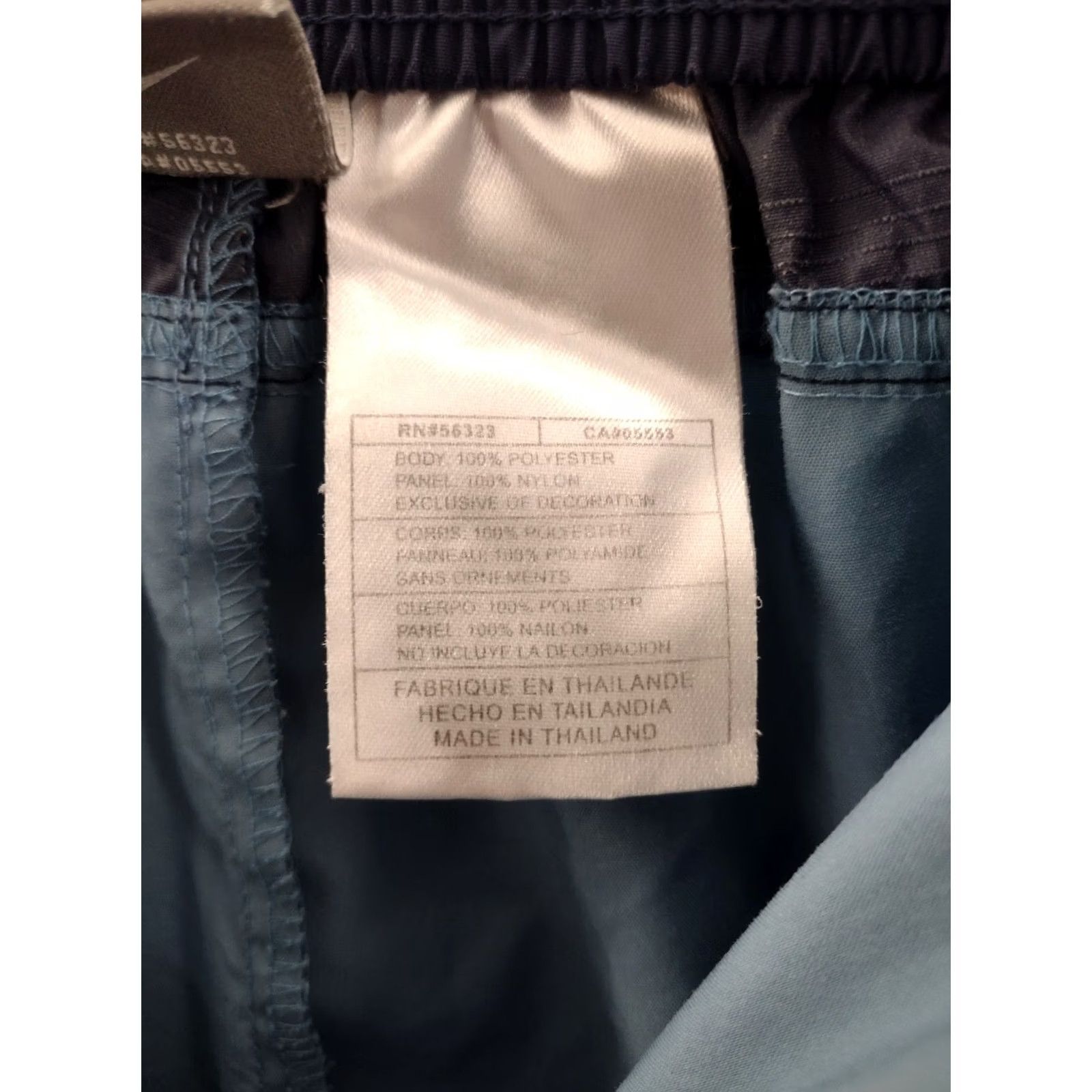 Nike Nike Pants Womens M Blue Drawstring Wide-Leg Athletic Size 30" / US 8 / IT 44 - 3 Thumbnail