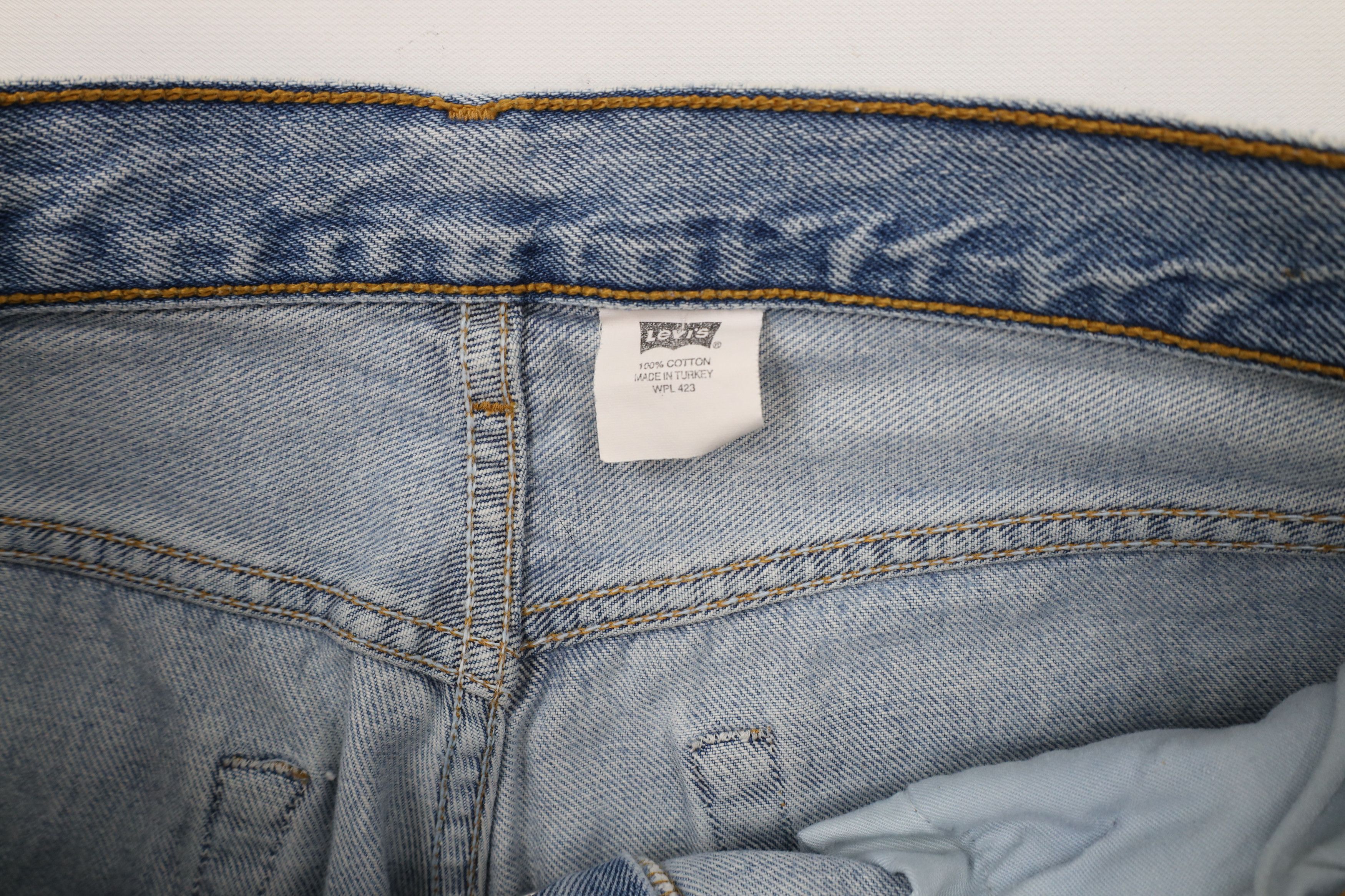 Levi's × Vintage Vintage 90s Levis 501xx Button Fly Original Fit Denim Jeans Size US 33 - 9 Thumbnail