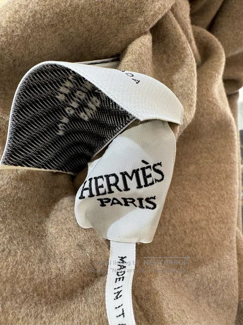 Hermes Hermes Khaki double-sided fur coat Size XS / US 0-2 / IT 36-38 - 6 Thumbnail