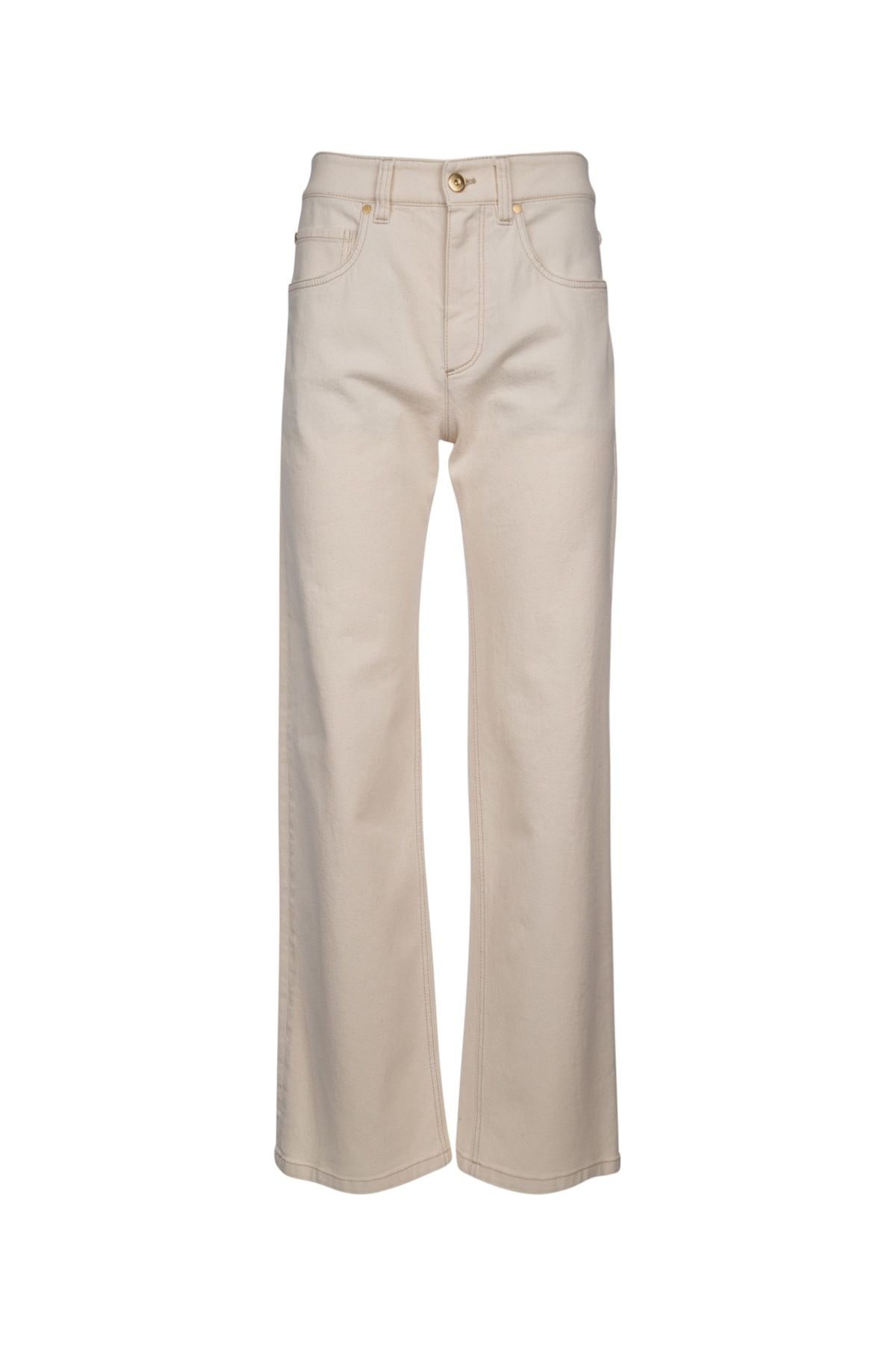 image of Brunello Cucinelli Pantalone in Mixed Colours, Women's (Size 27)