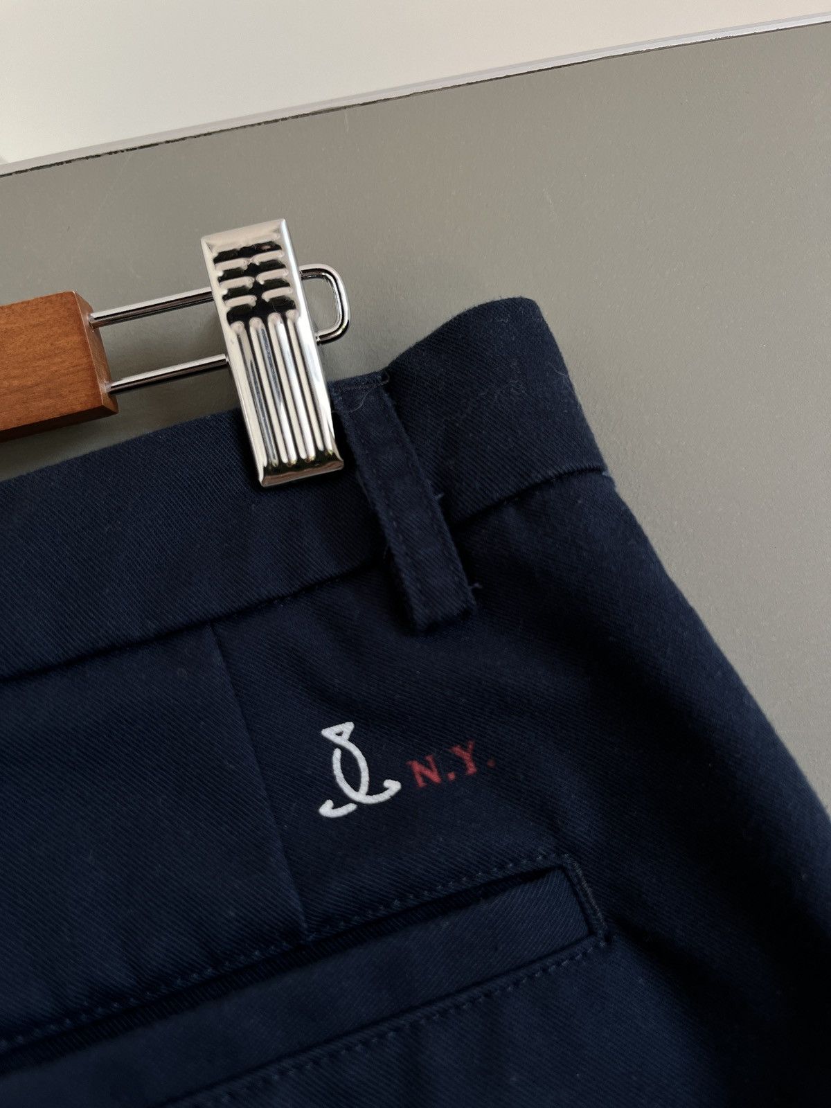 Other Seafarer Navy Blue Military Style Marines Chino Pants Size US 34 / EU 50 - 11 Thumbnail