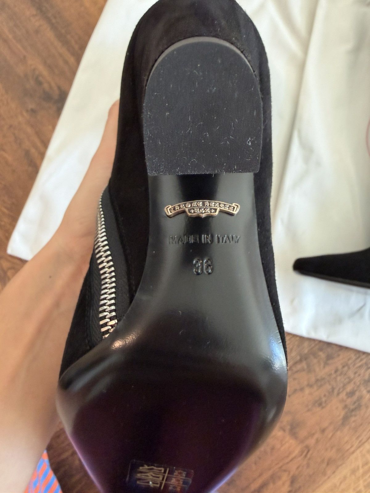 Chrome Hearts Chrome Hearts Sugar Jones Suede Boots Size US 6 / IT 36 - 4 Thumbnail